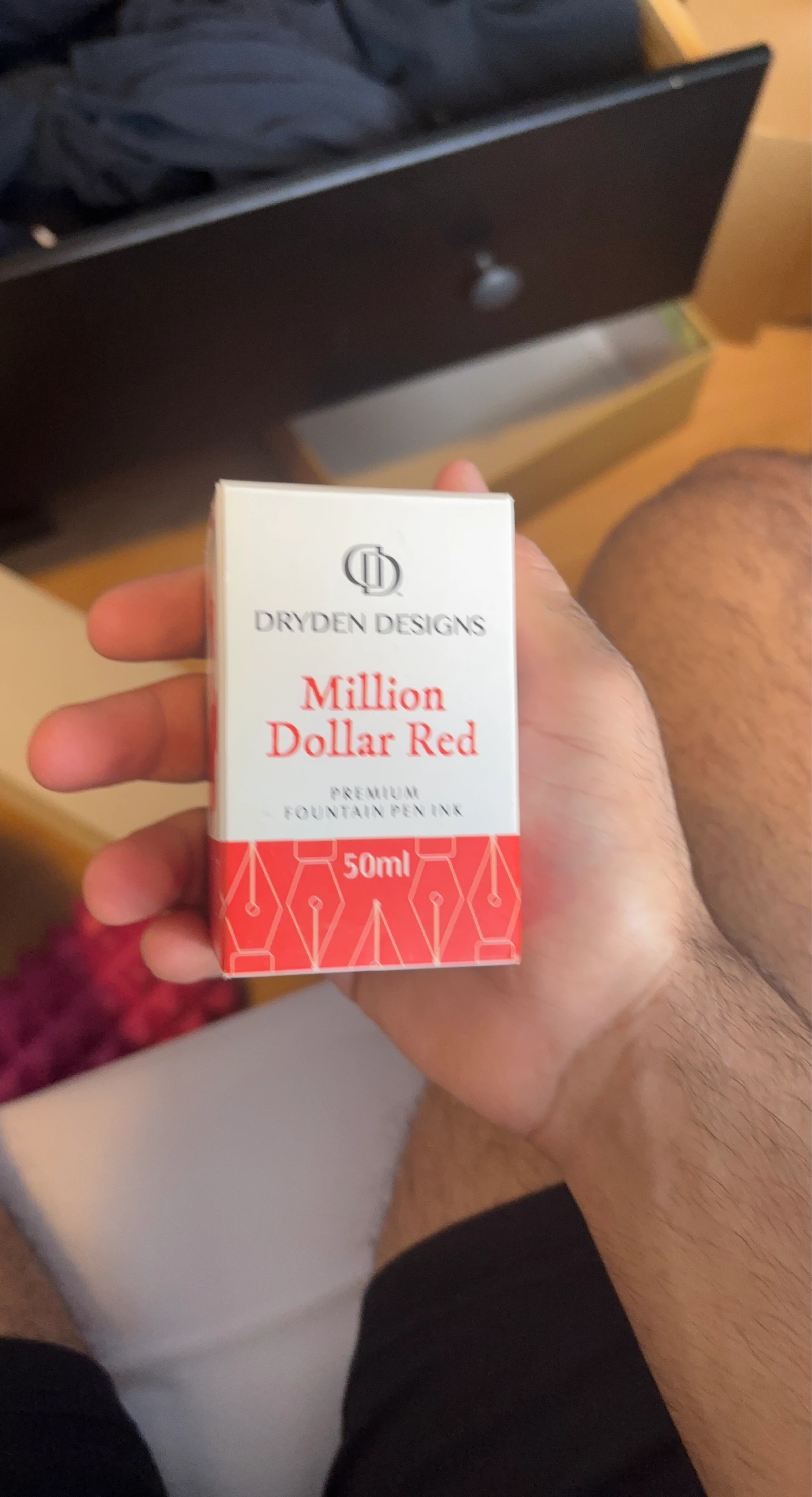 Dryden Designs Million Dollar Red Fountain Pen Ink (50ml)