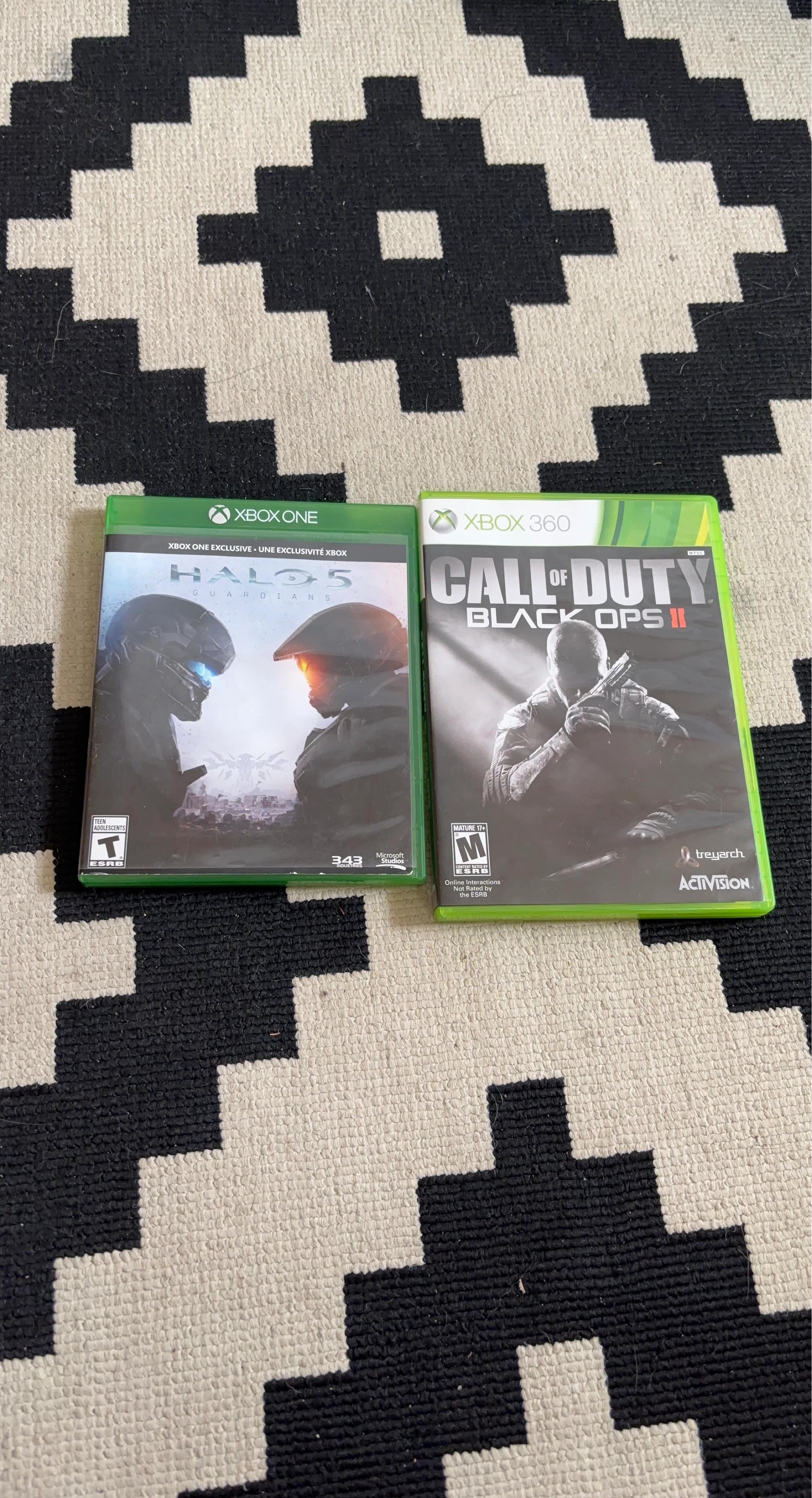 Halo 5: Guardians & Call of Duty Black Ops II ($10 per game)