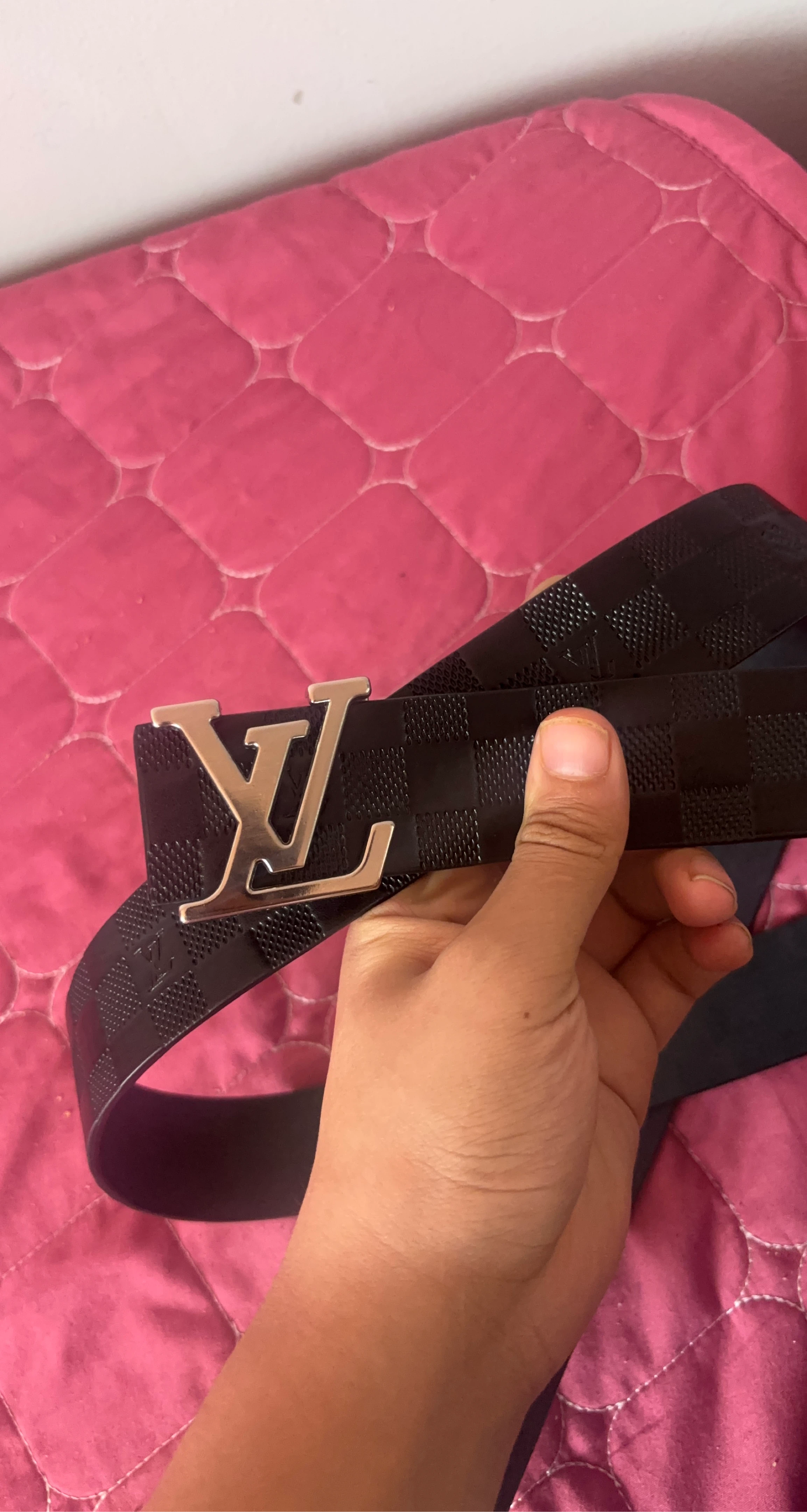 Louis Vuitton Damier Ebene Belt
