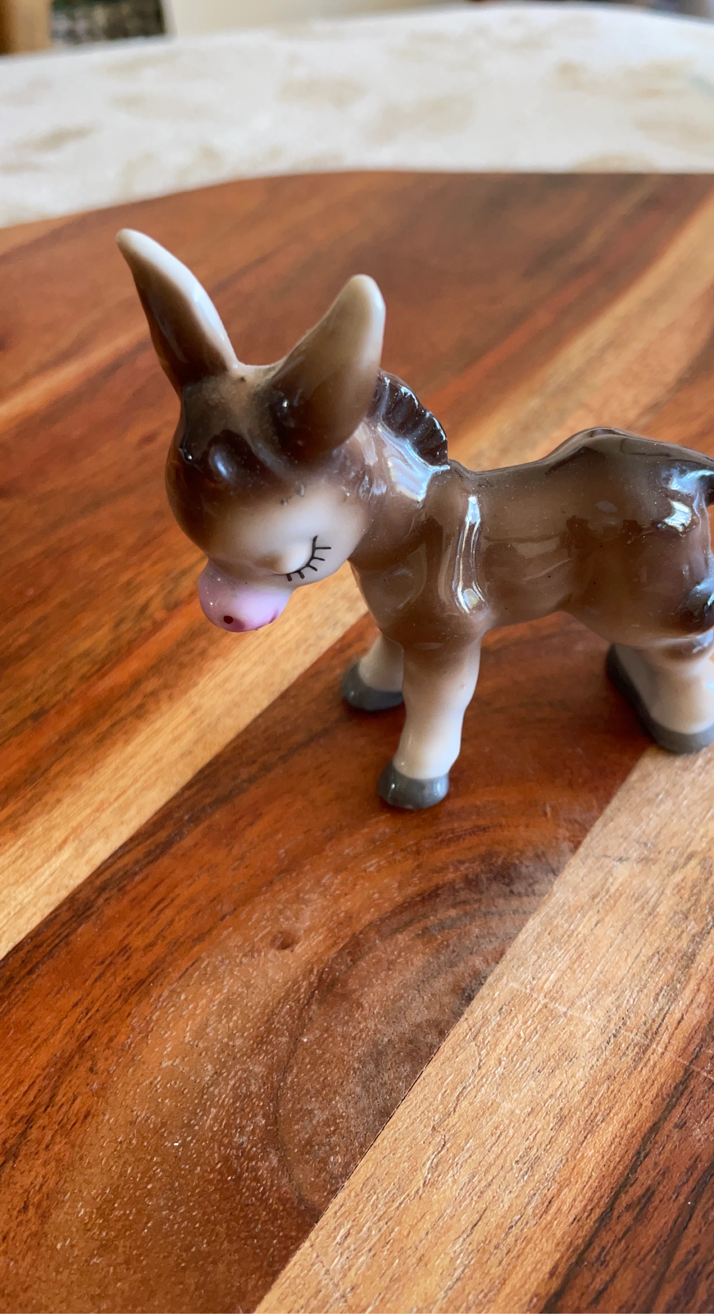 Ceramic Donkey Figurine
