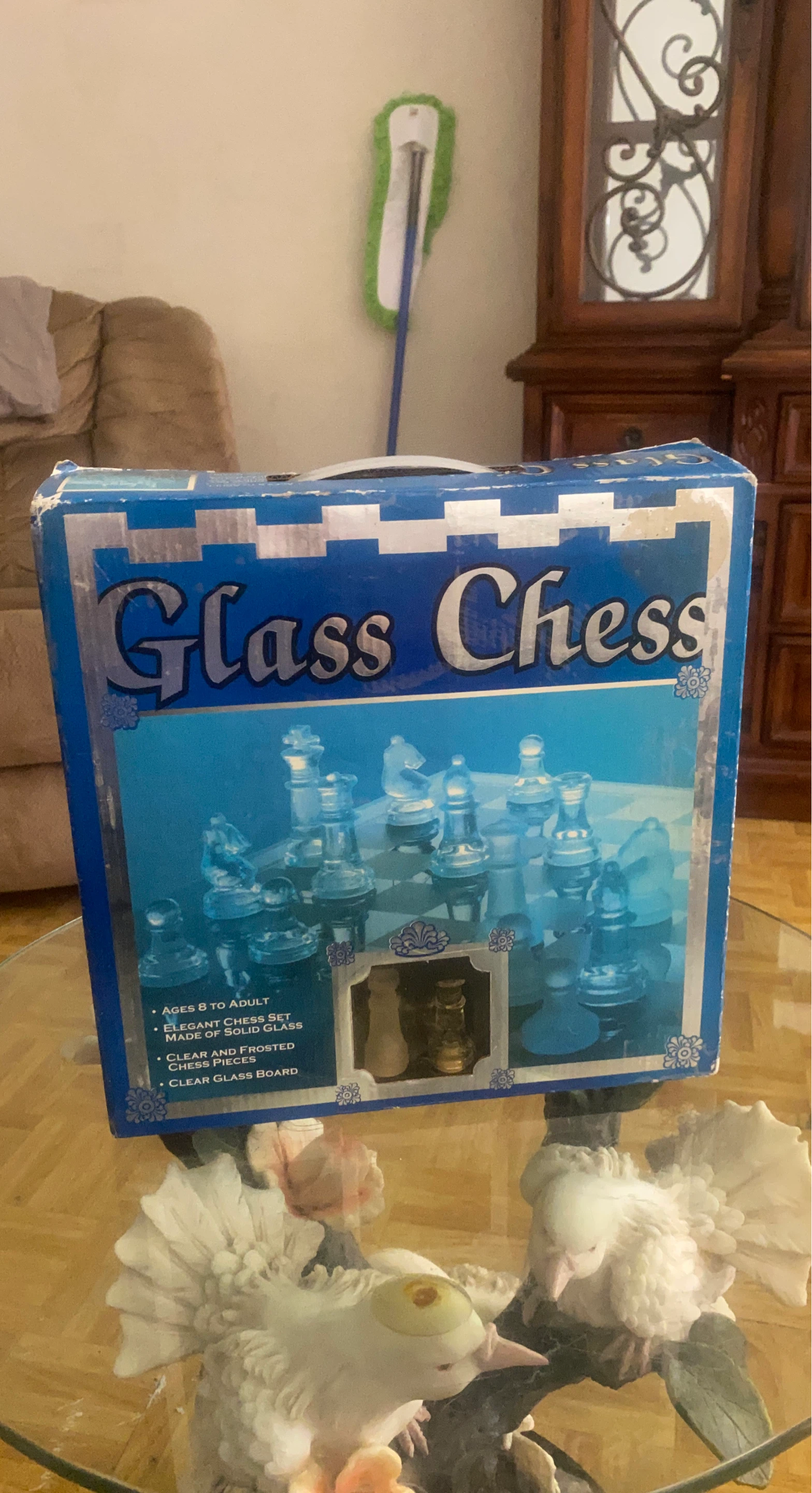 Glass Chess Set