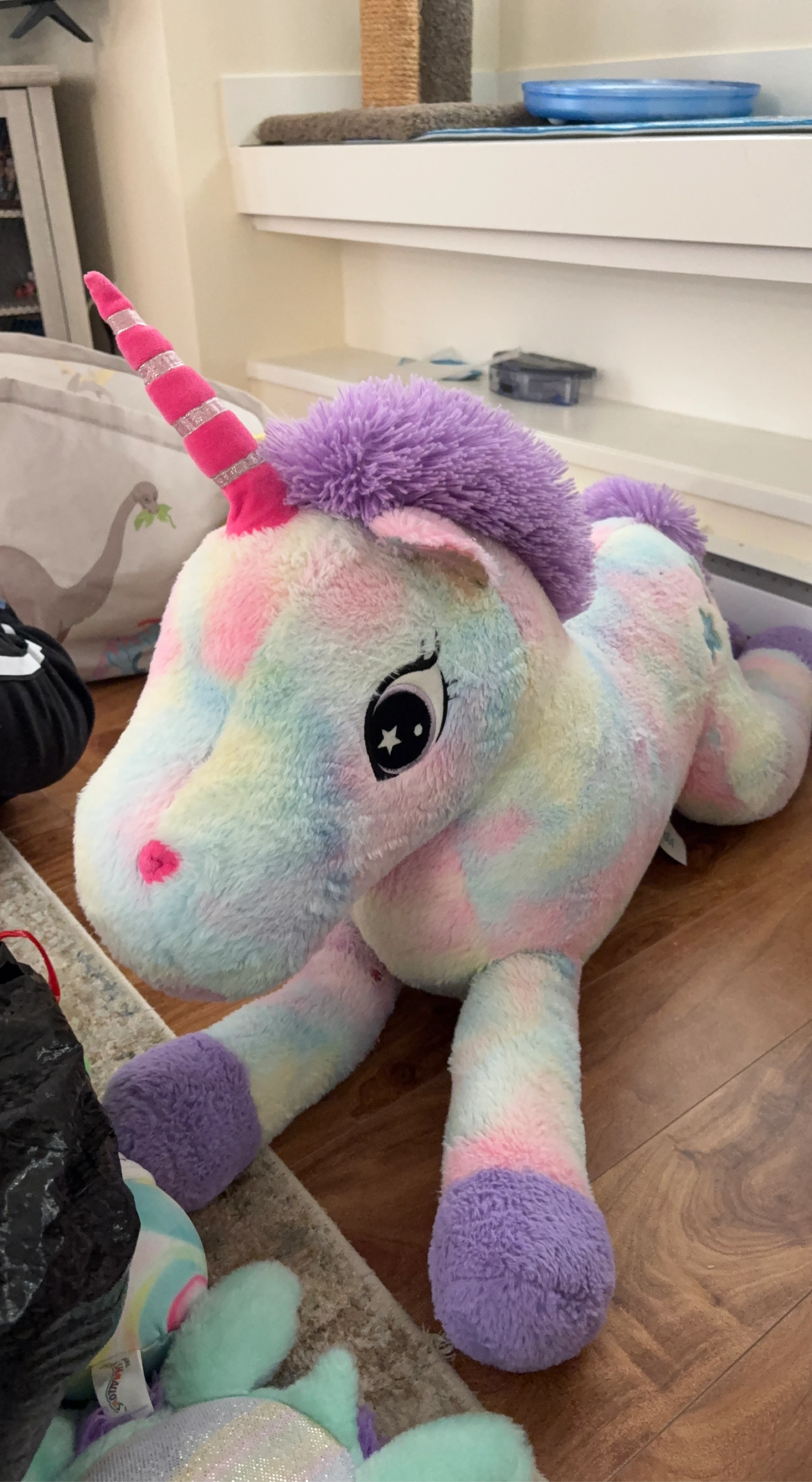 Large Rainbow Unicorn Plush Toy