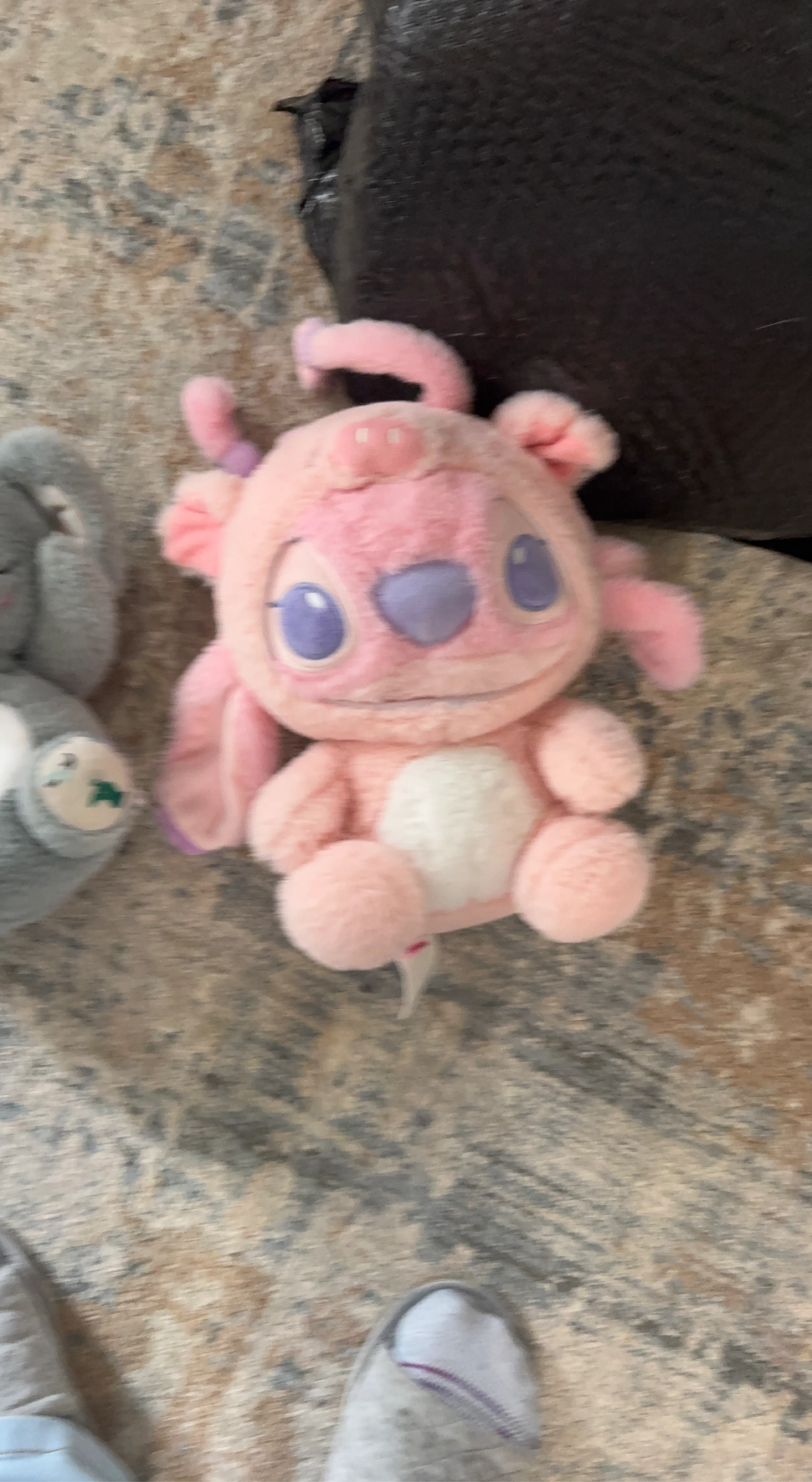 Pink Stitch Plush Toy