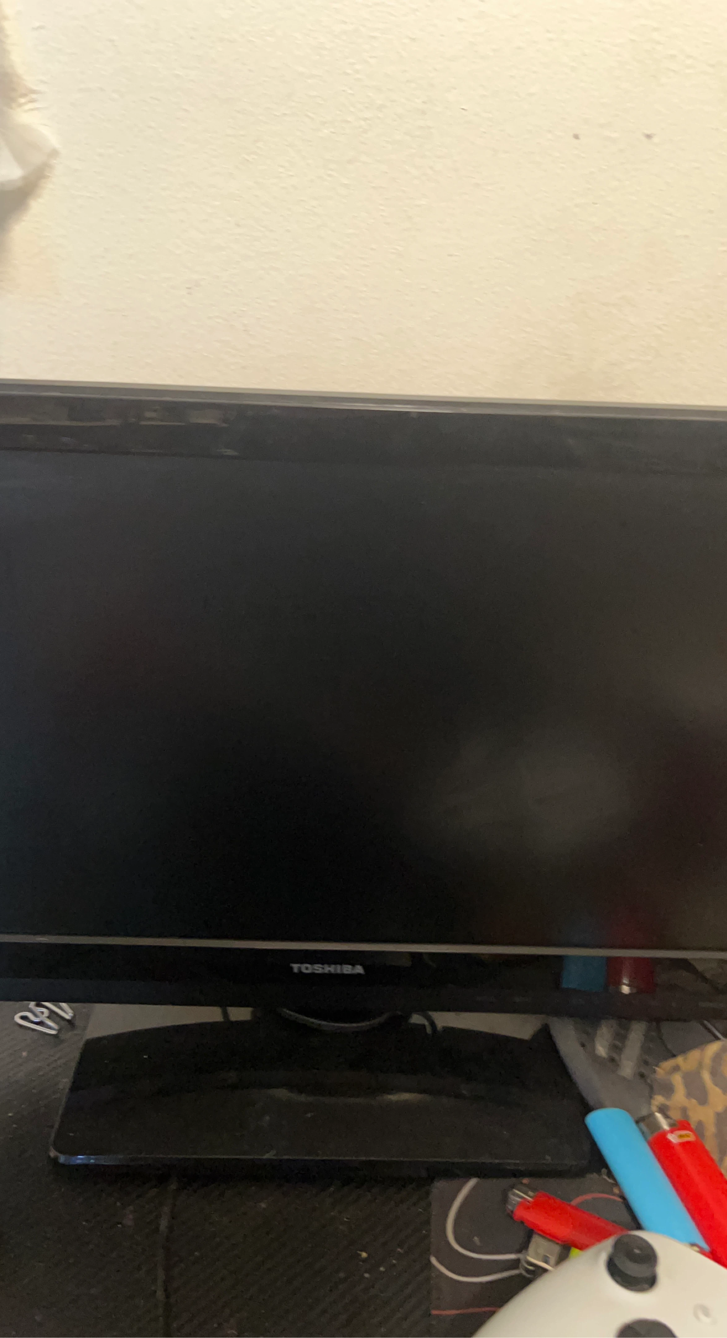 Toshiba Black Flat Screen TV