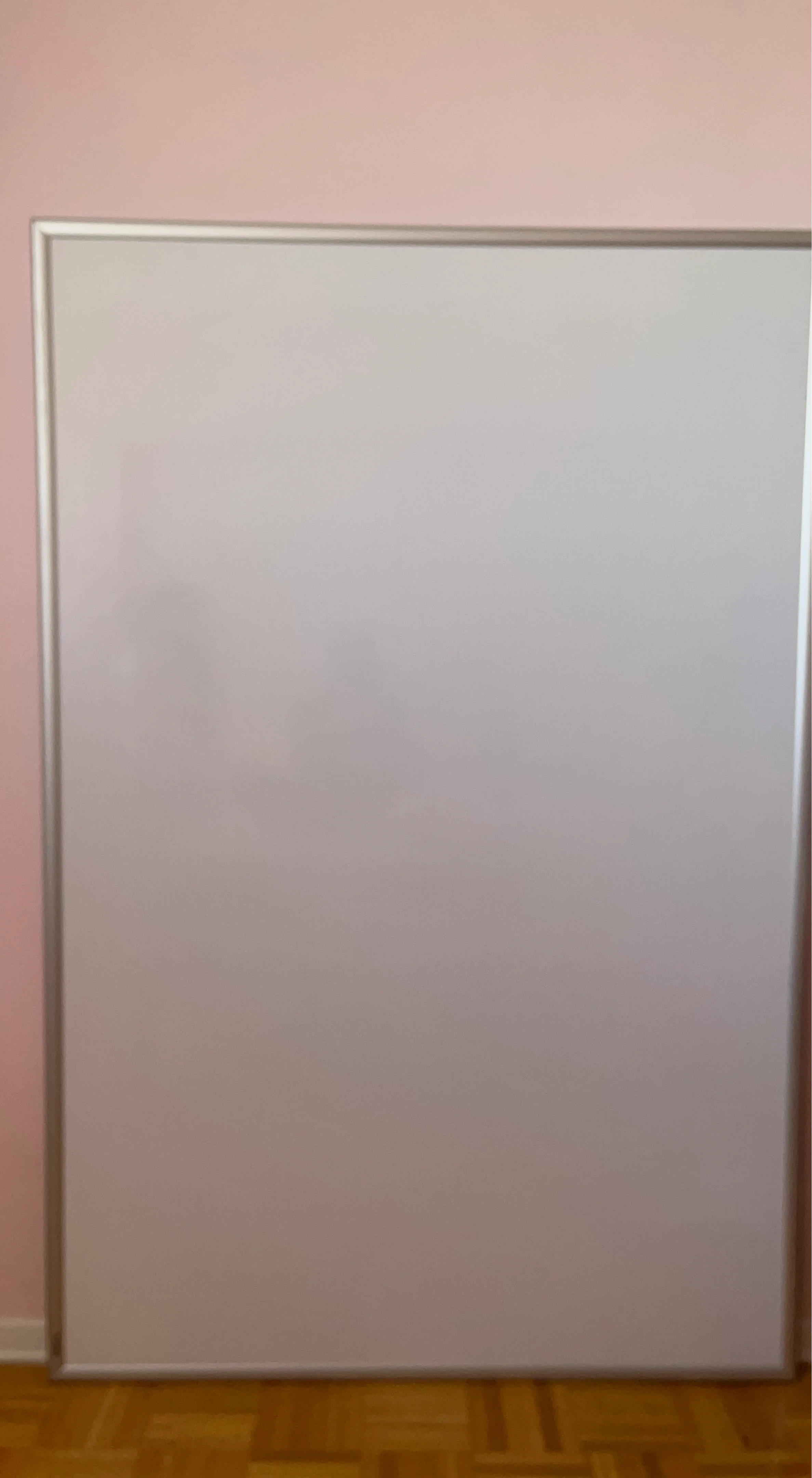 Whiteboard with Silver Frame