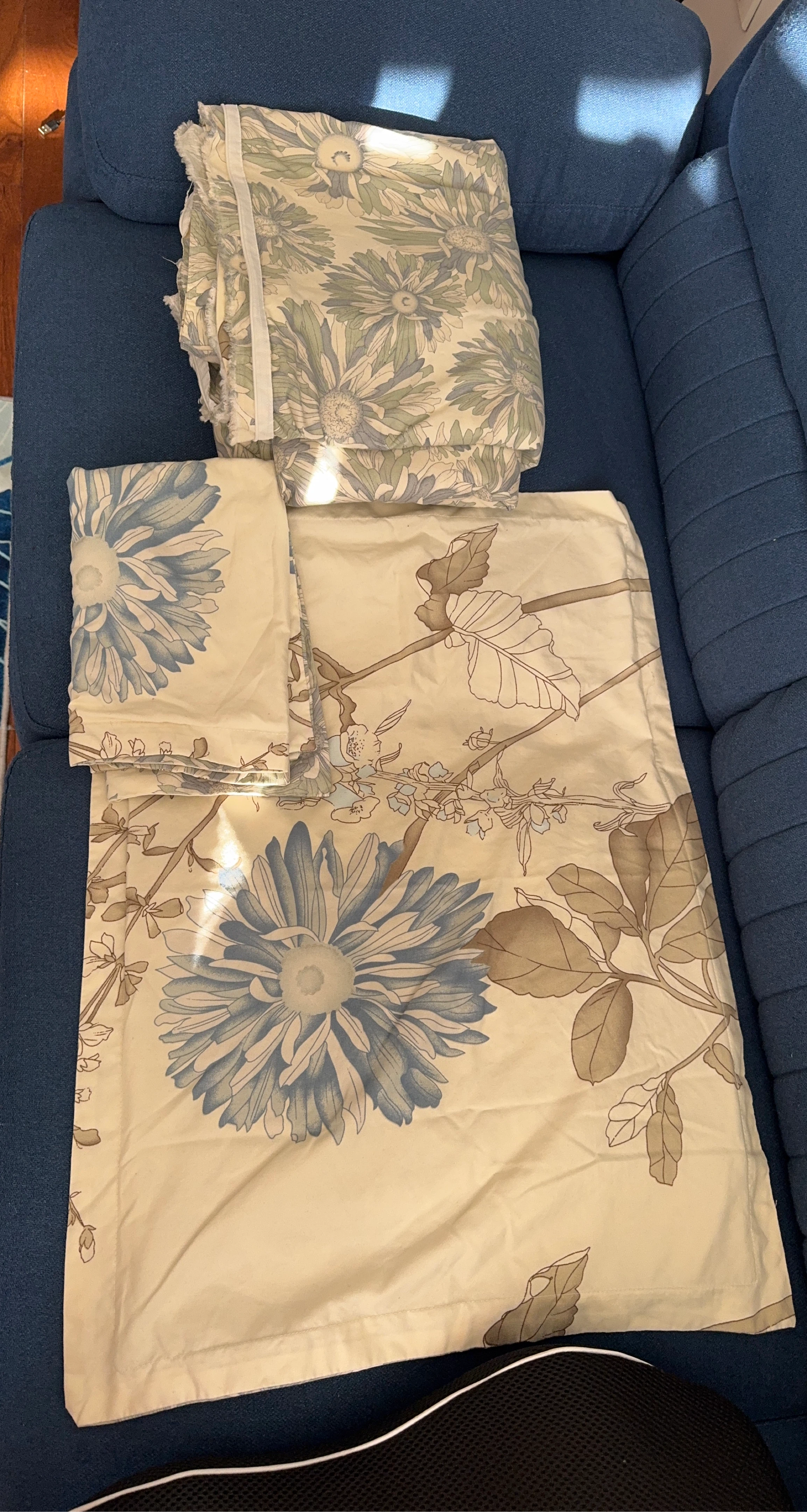2 Sided Queen Size Duvet Cover Floral