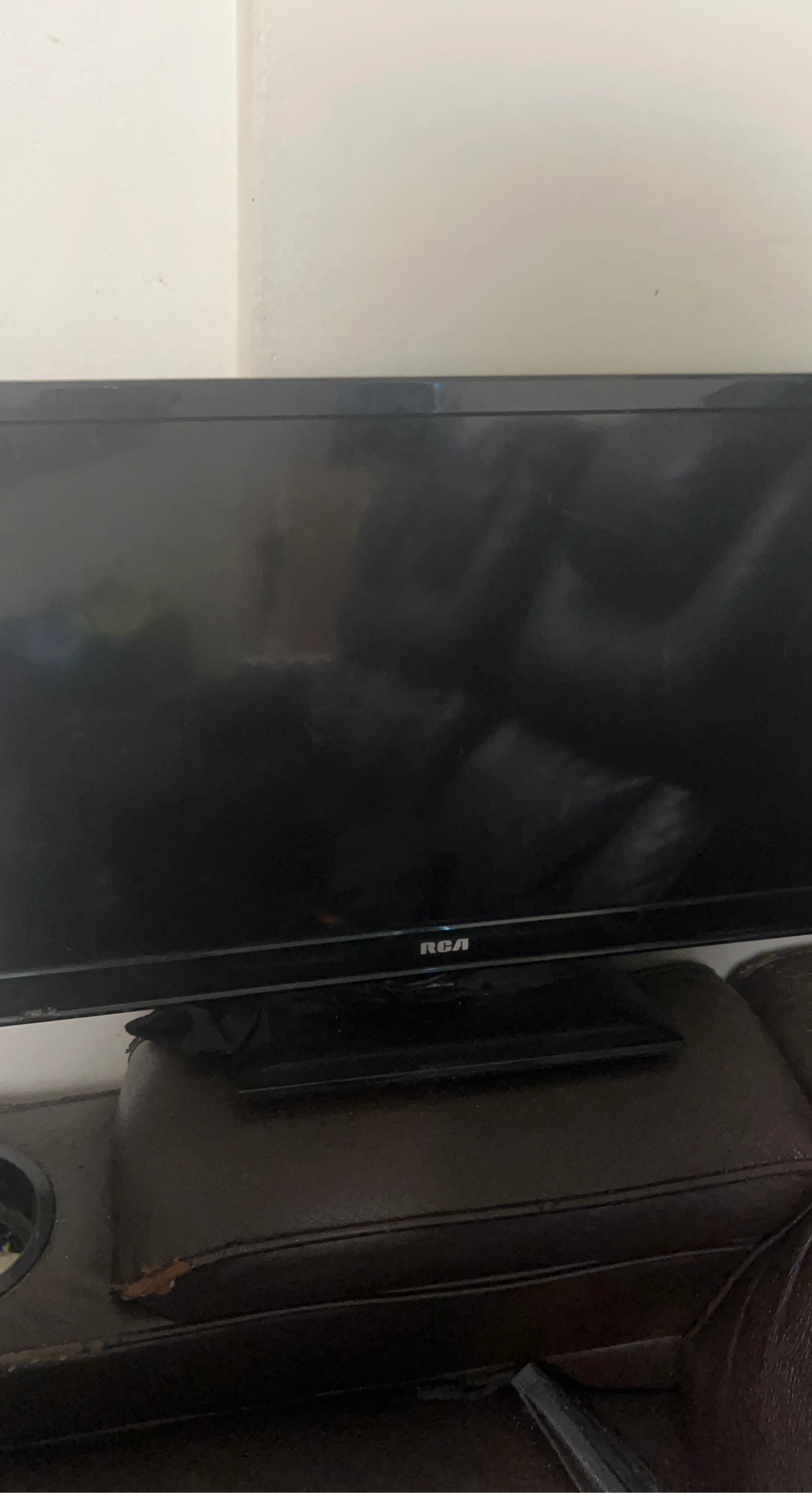 RCA Black Flat Screen TV