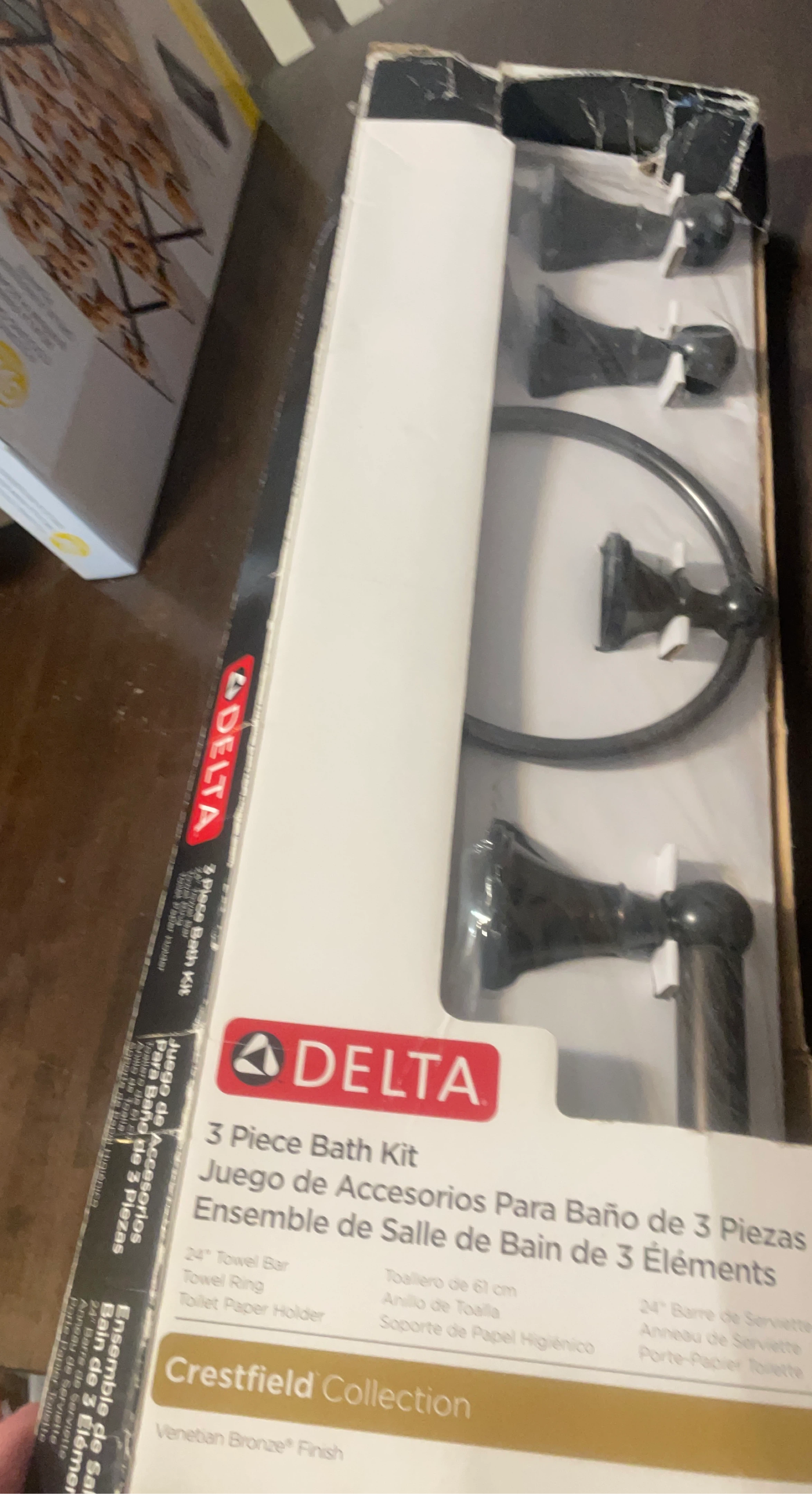 Delta Crestfield Collection 3 Piece Bath Kit - Venetian Bronze