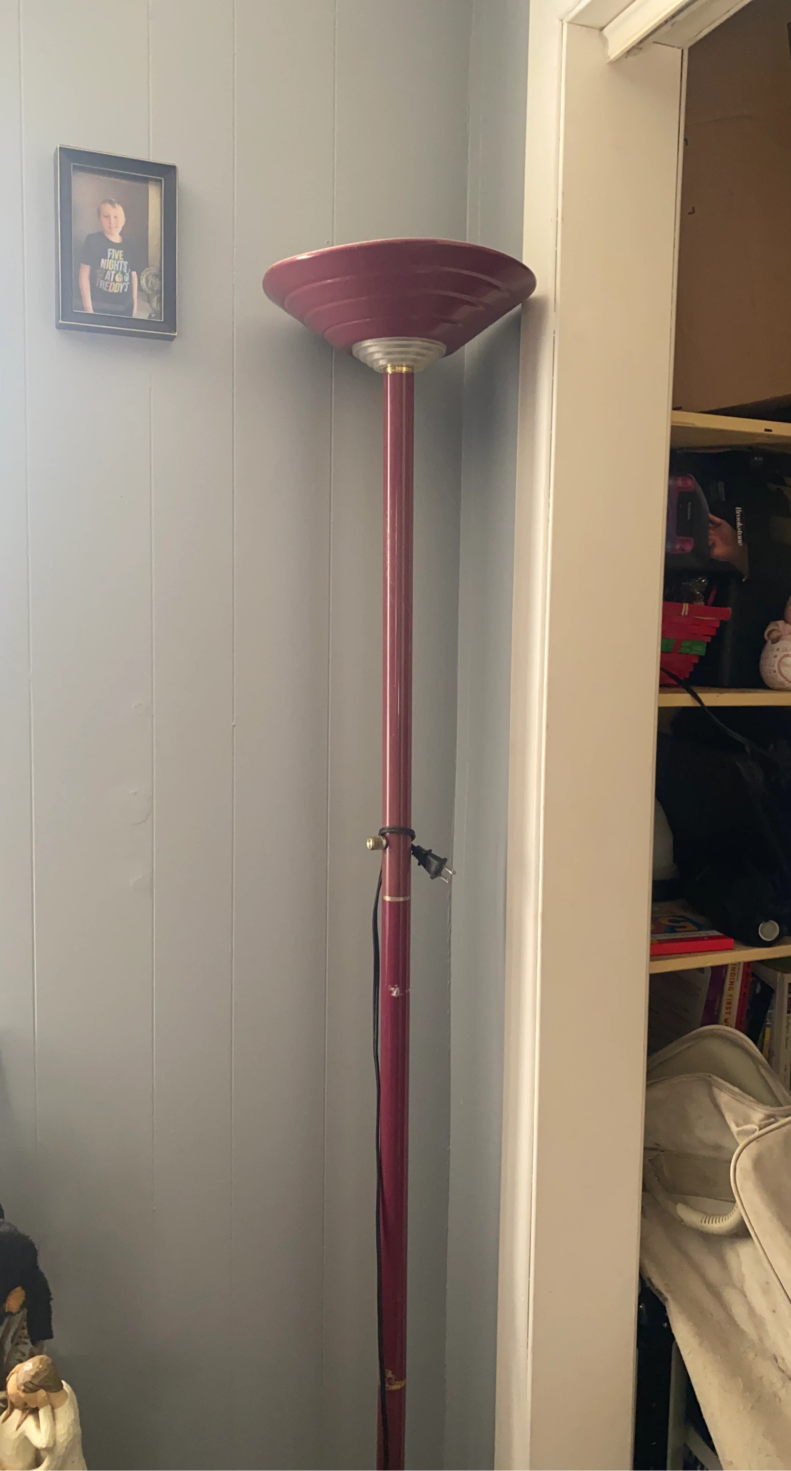 Red Floor Lamp