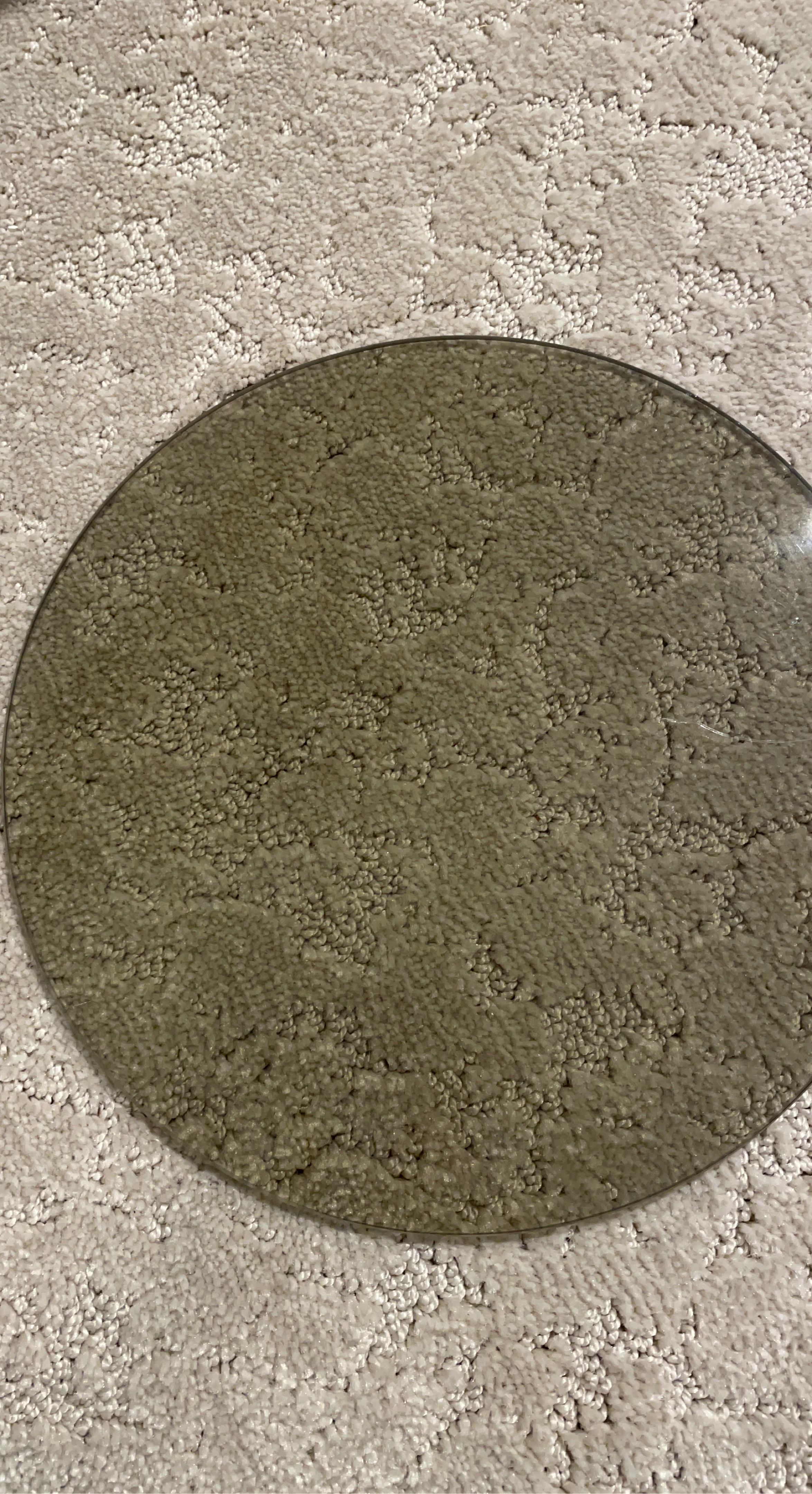 Round Tinted Glass Table Top