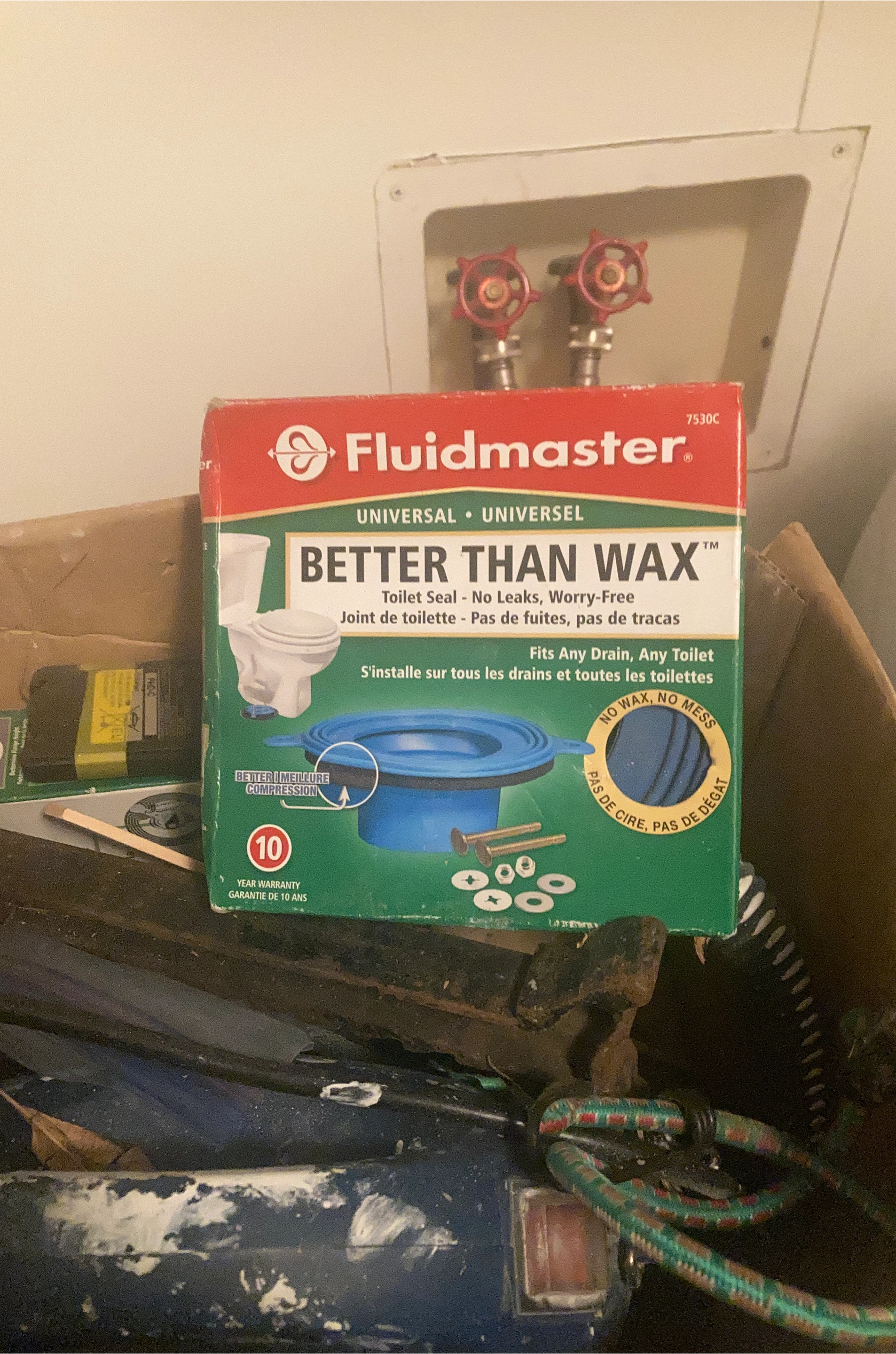 Fluidmaster Better Than Wax Toilet Seal