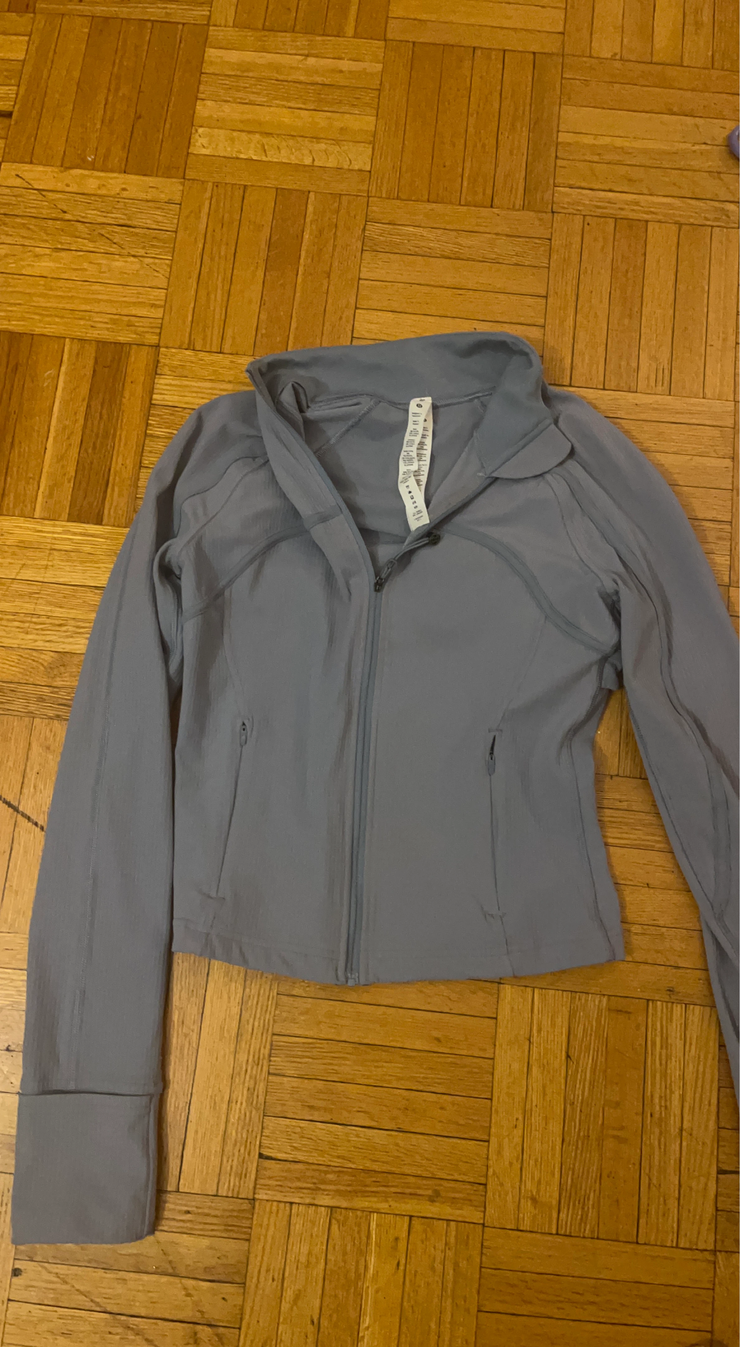 Lululemon Grey Full Zip Jacket