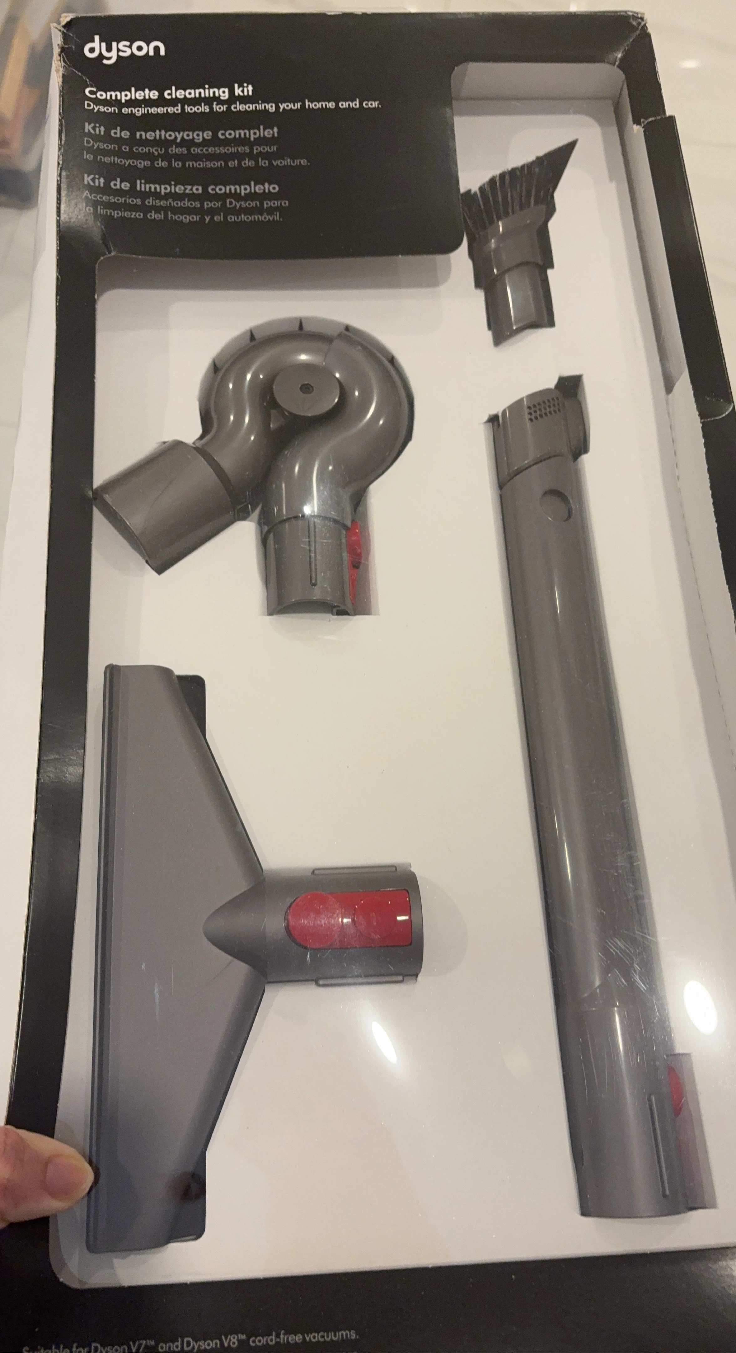 Dyson Complete Cleaning Kit for Home and Car