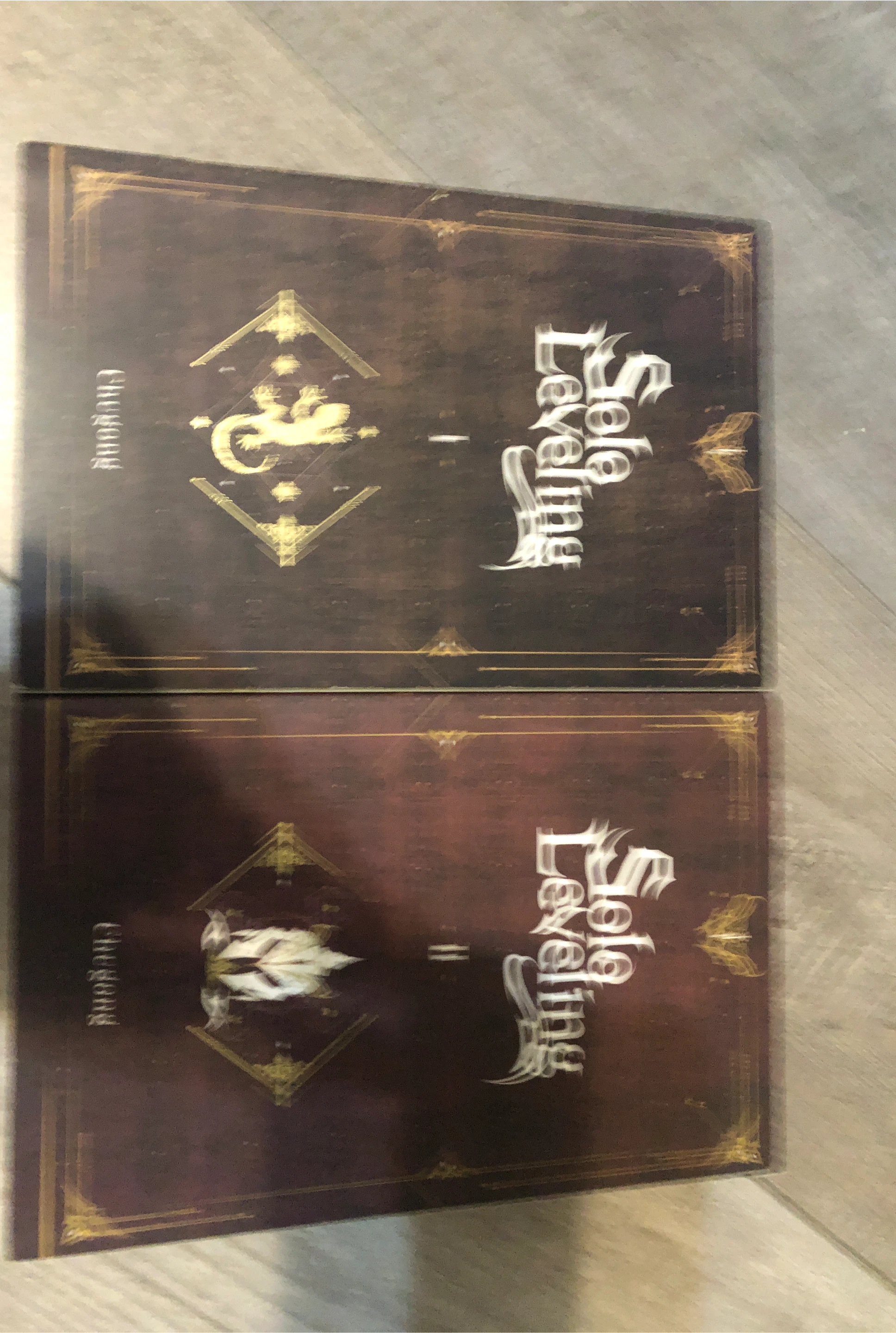 Solo Leveling Light Novel Volumes 1 & 2