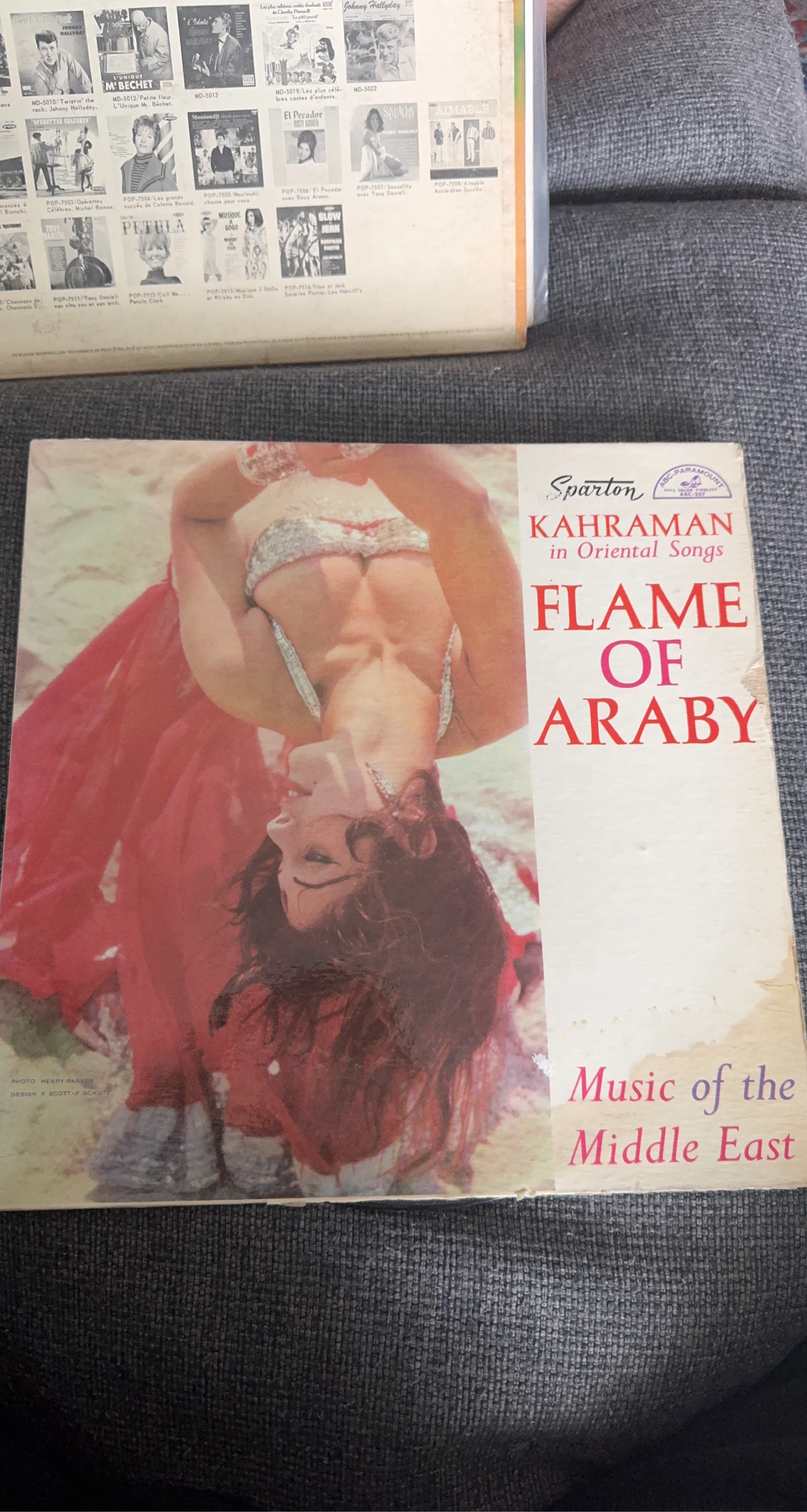 Kahraman Flame of Araby Music of the Middle East Vinyl Record