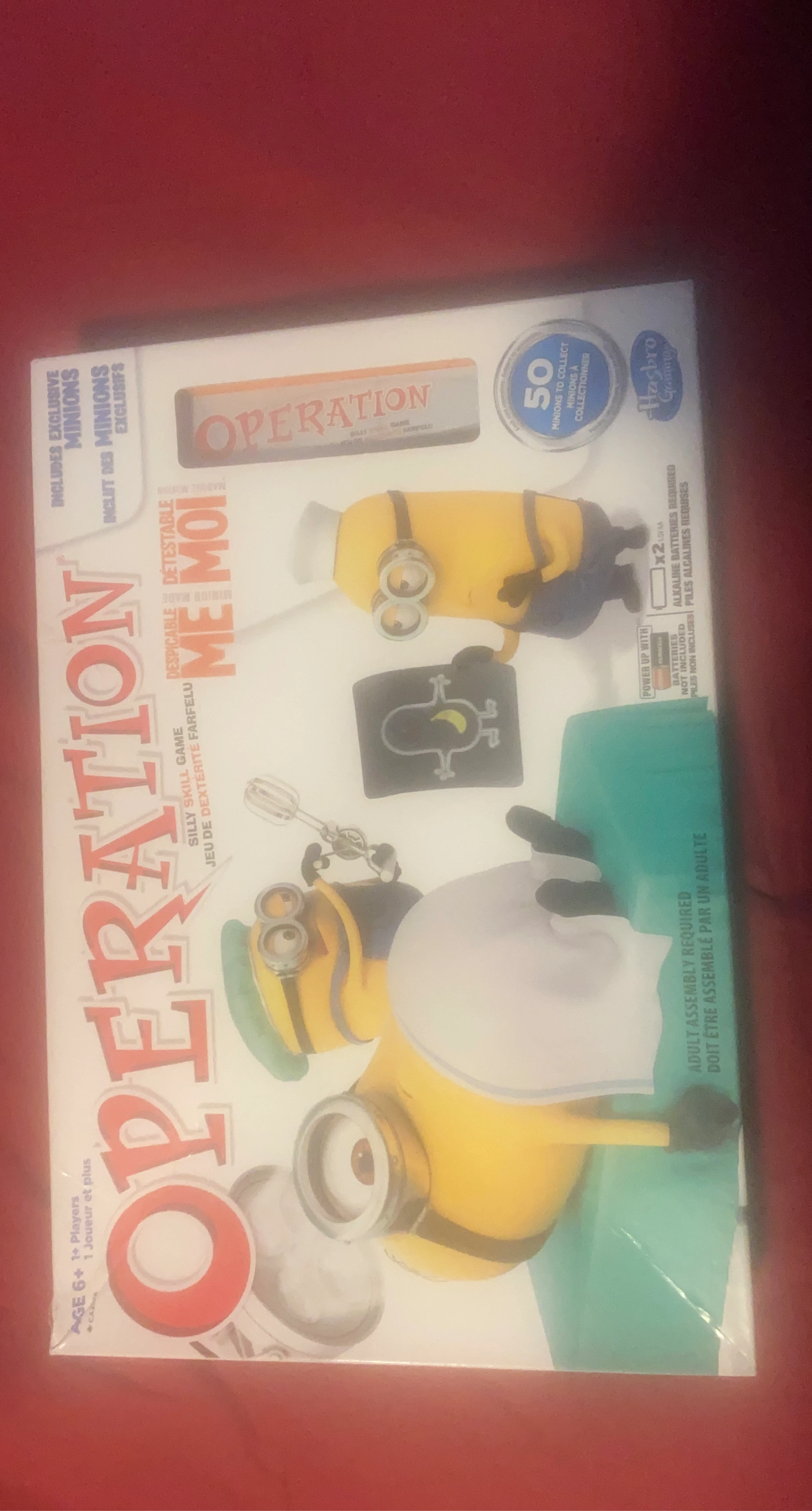 Hasbro Operation Despicable Me Minions Edition Board Game