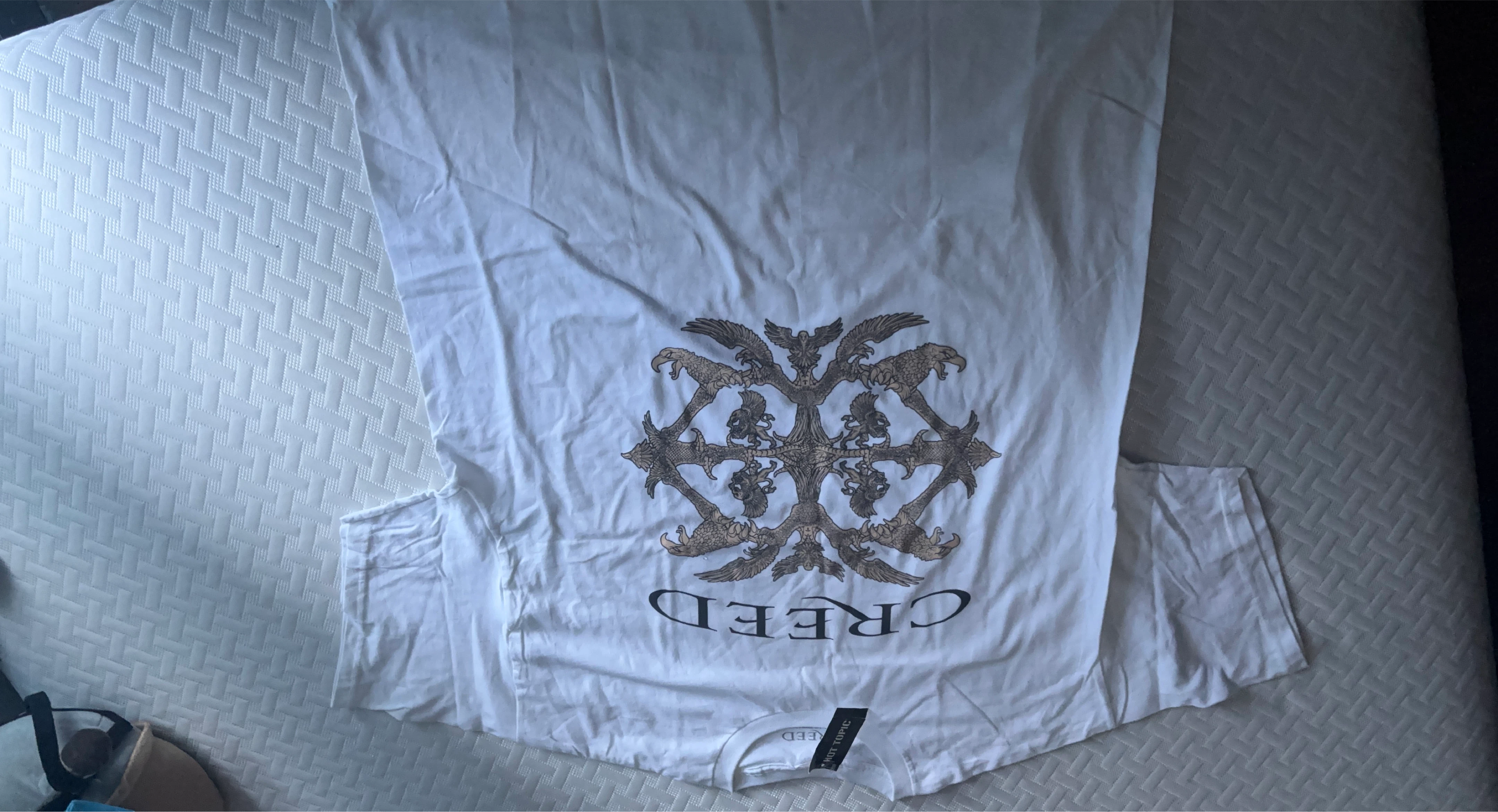 CREED White Graphic T-Shirt