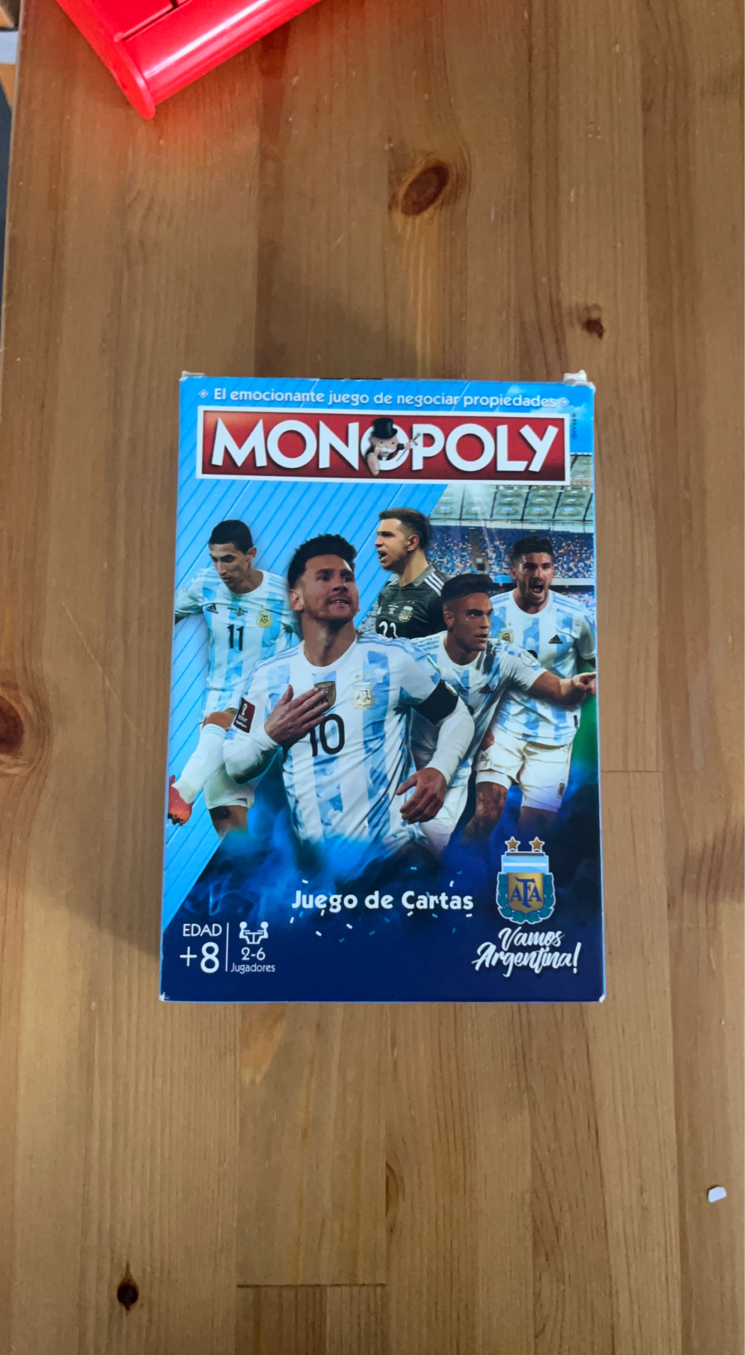 Monopoly Game of cards Argentinian Style
