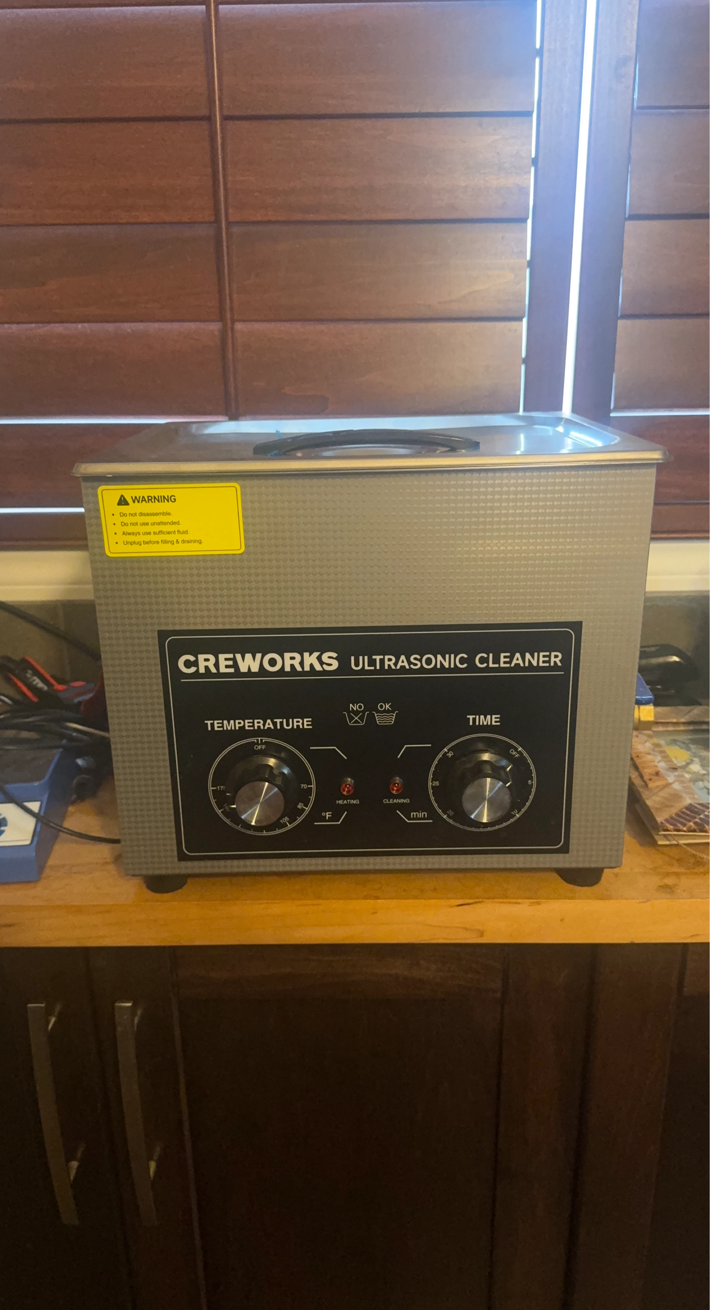 CREWORKS Ultrasonic Cleaner