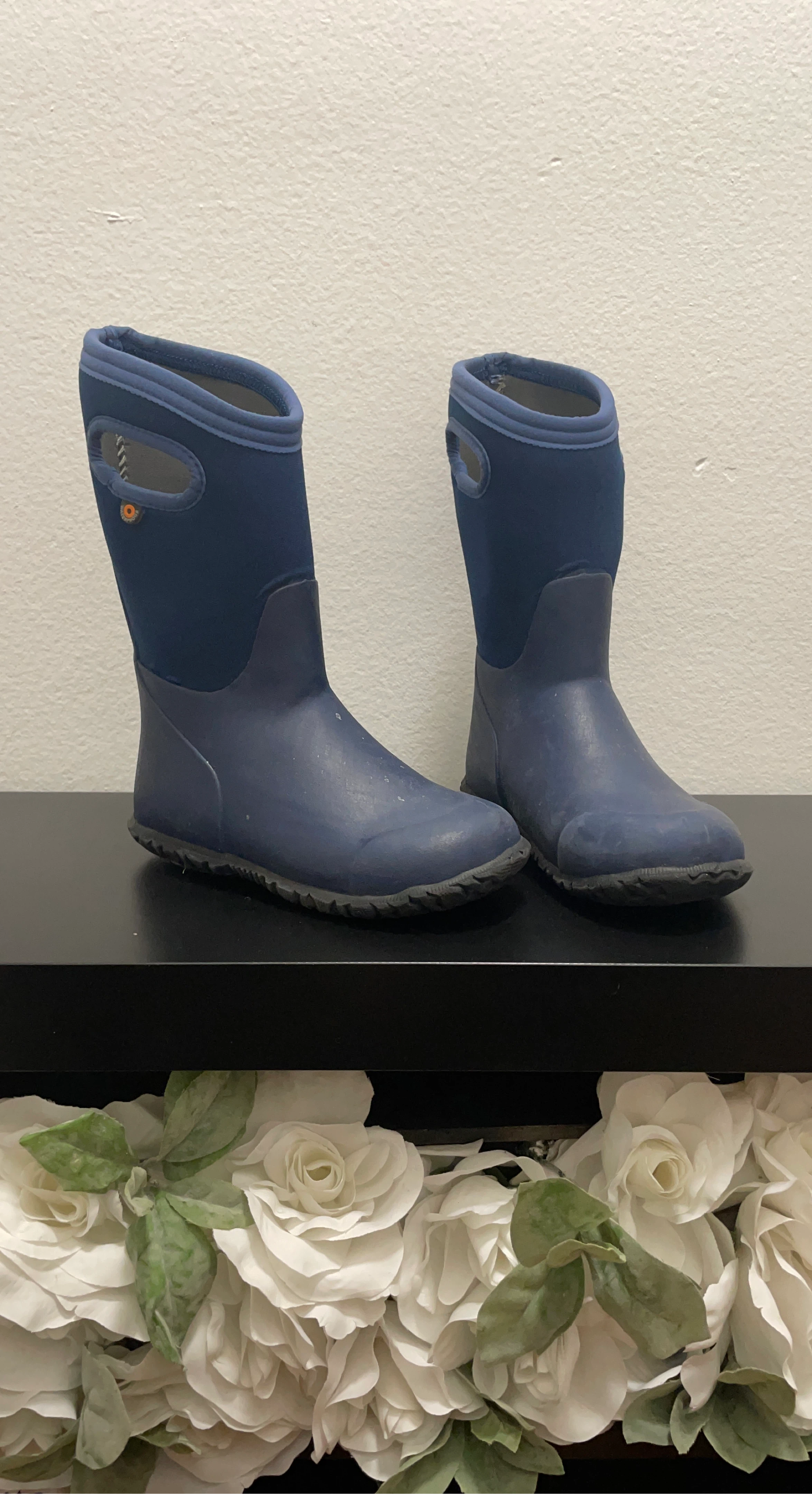 Bogs Navy Blue Insulated Boots
