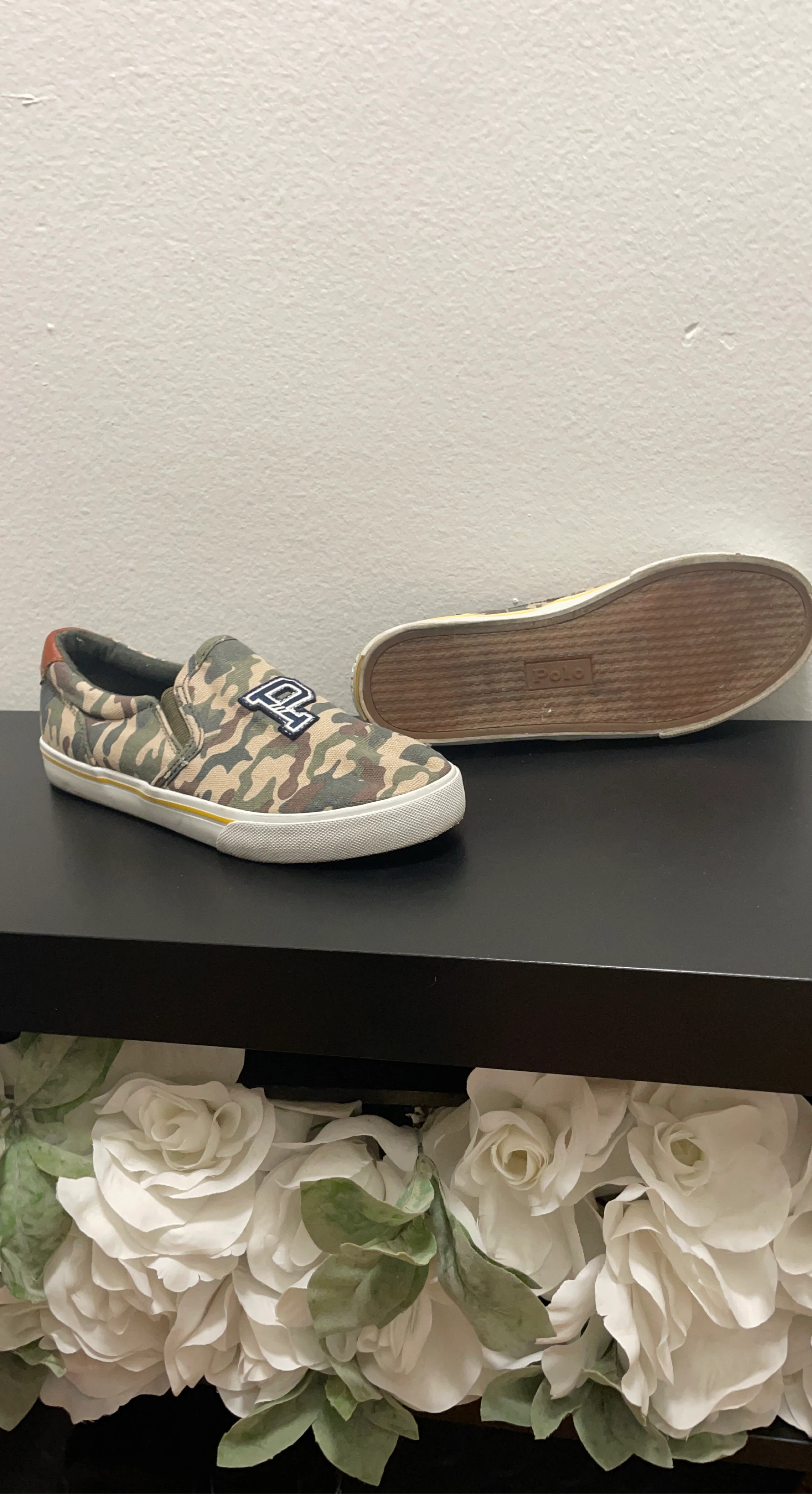 Polo Ralph Lauren Camo Slip-On Shoes