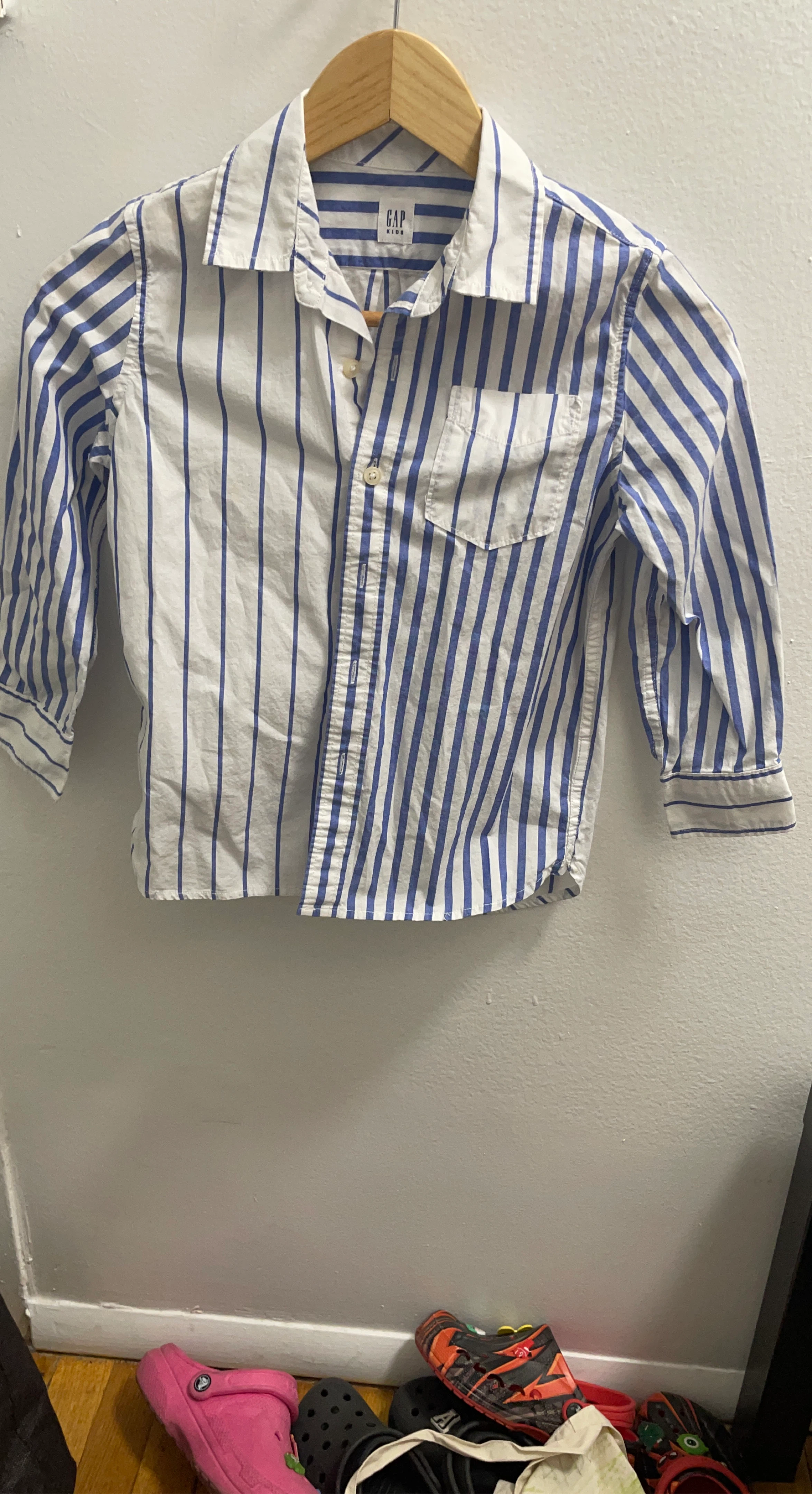 Gap Kids Striped Button-Down Shirt