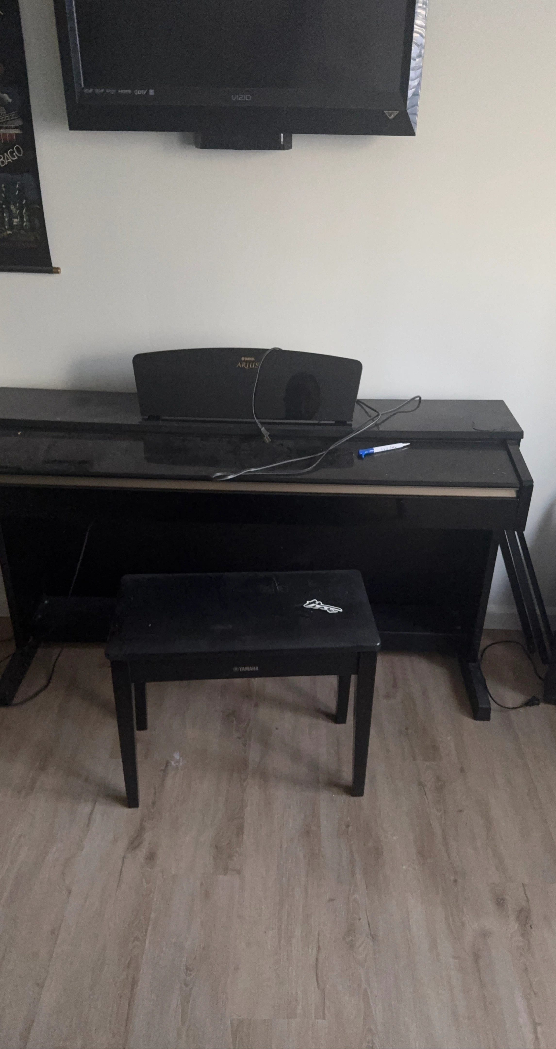 Yamaha Arius Digital Piano with Bench