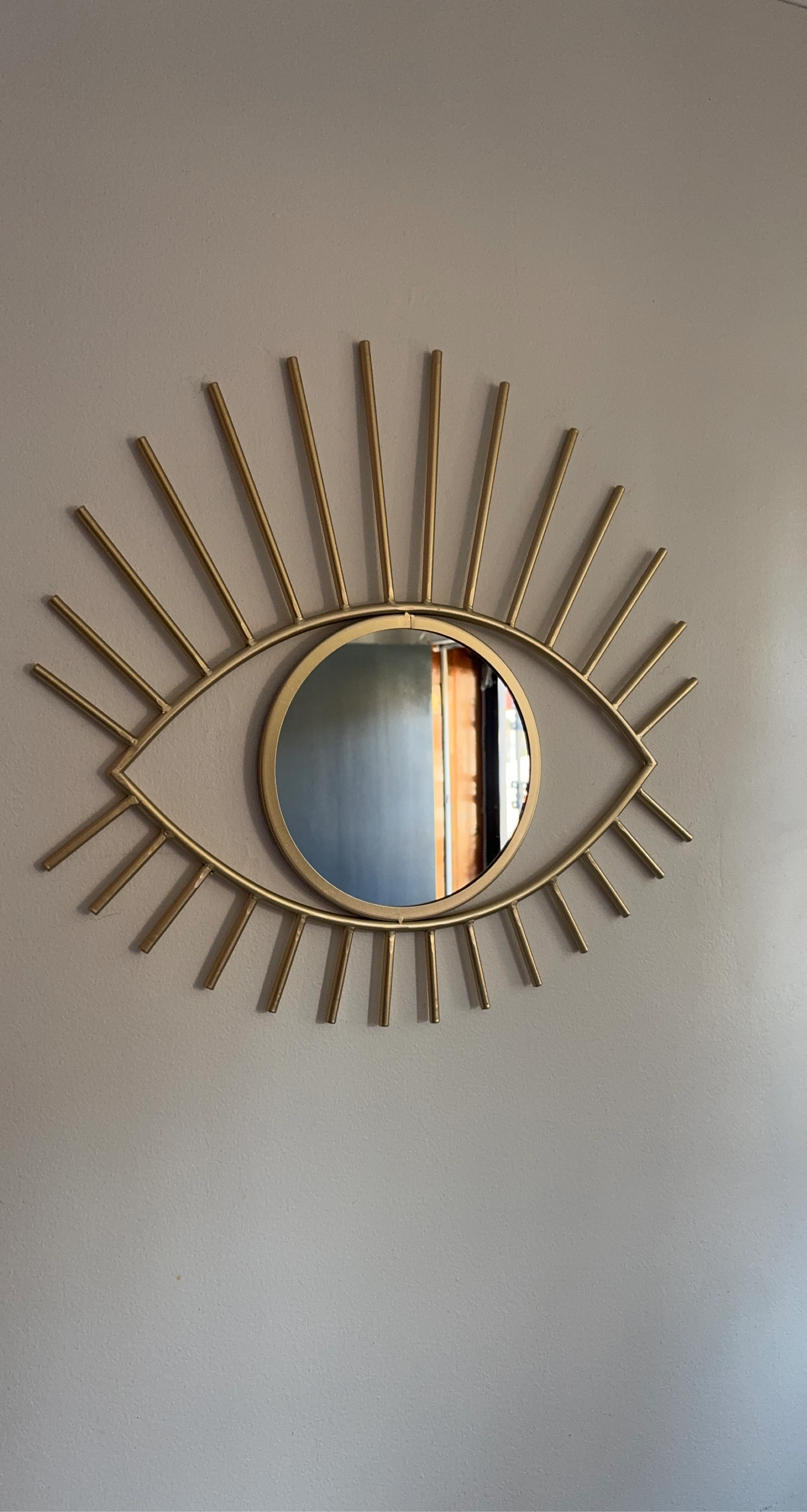 Gold Eye Sunburst Mirror
