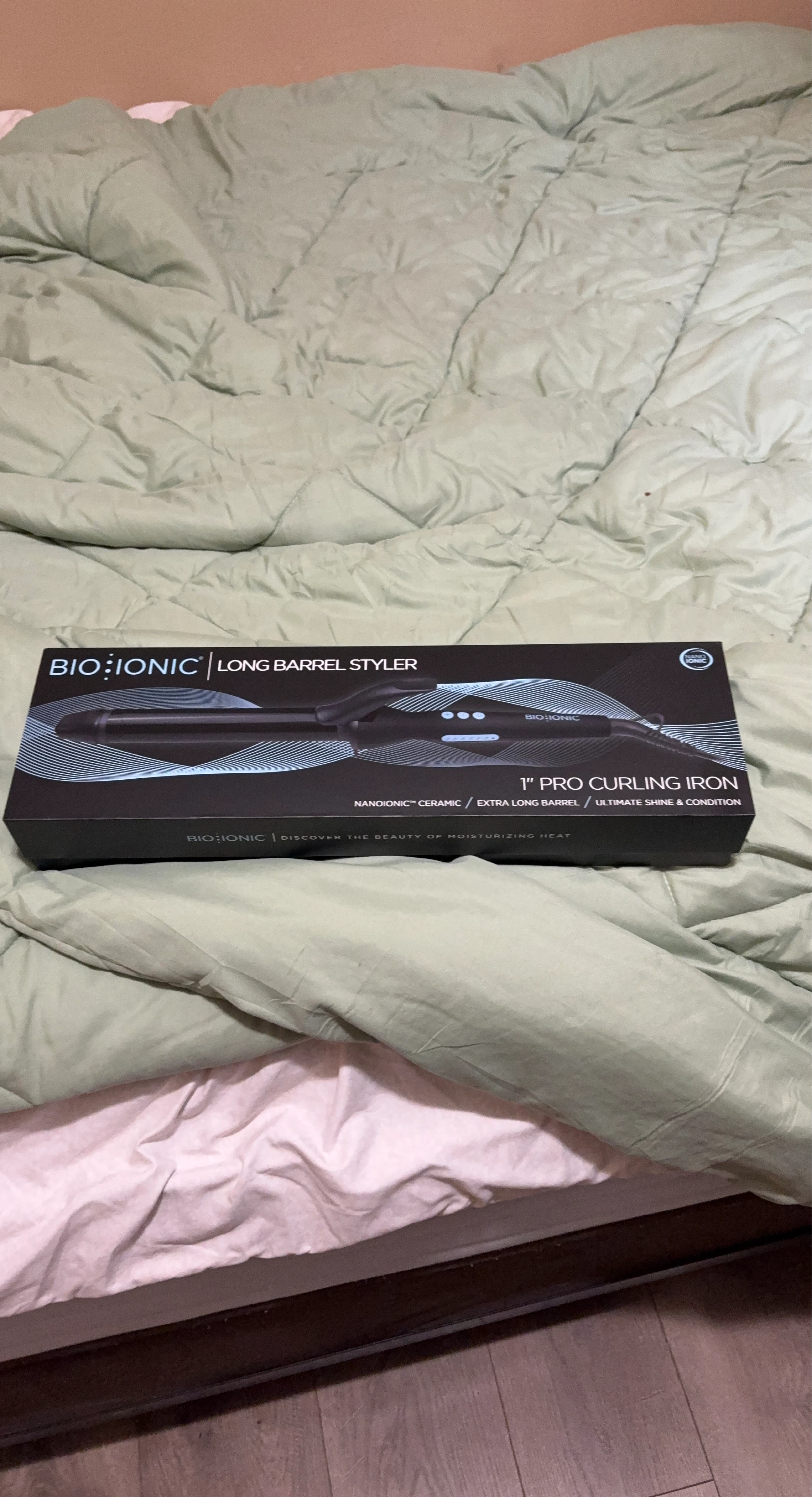 Bio Ionic 1" Pro Curling Iron Long Barrel Styler