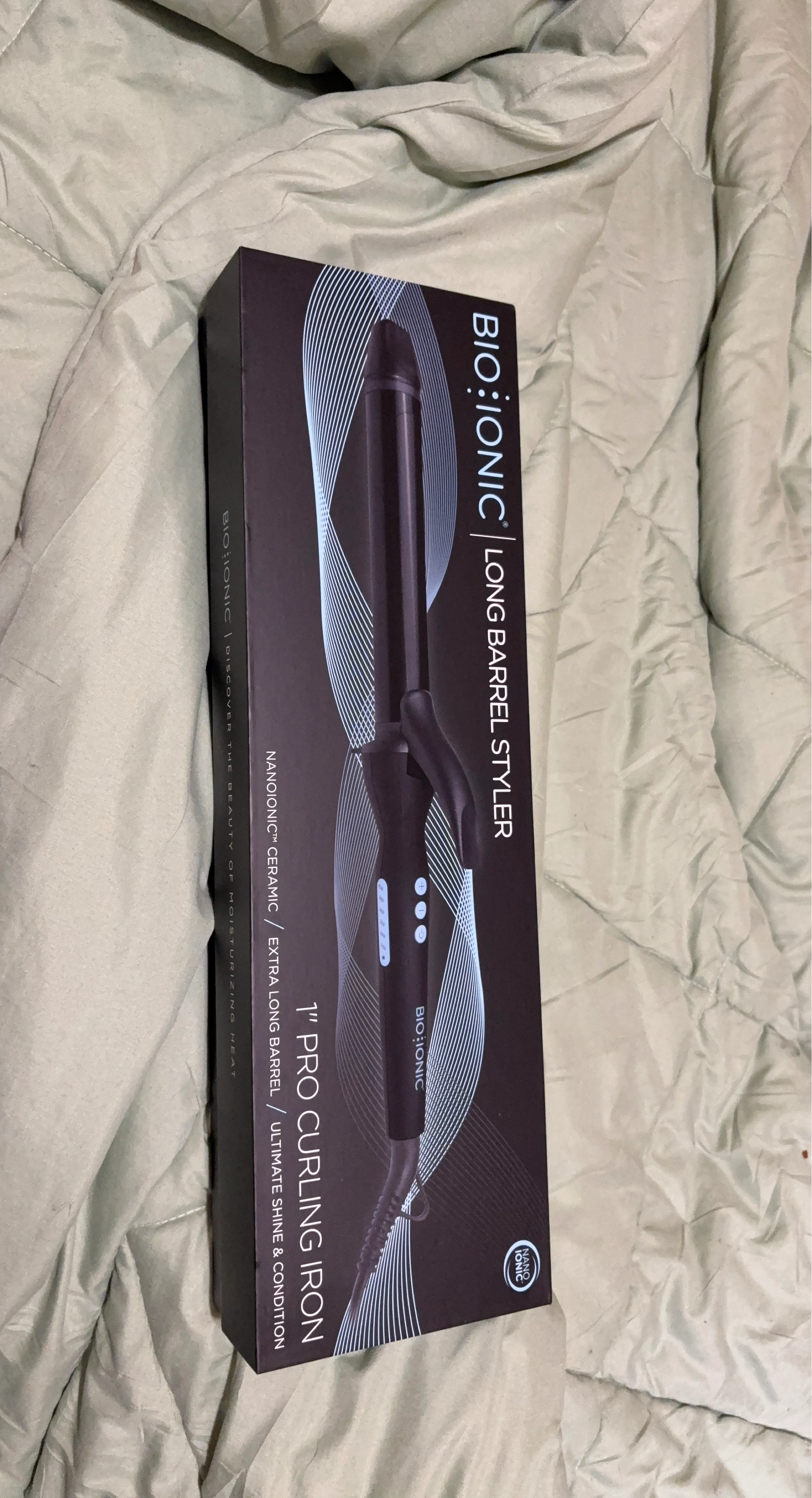 Bio-Ionic 1" Pro Curling Iron Long Barrel Styler