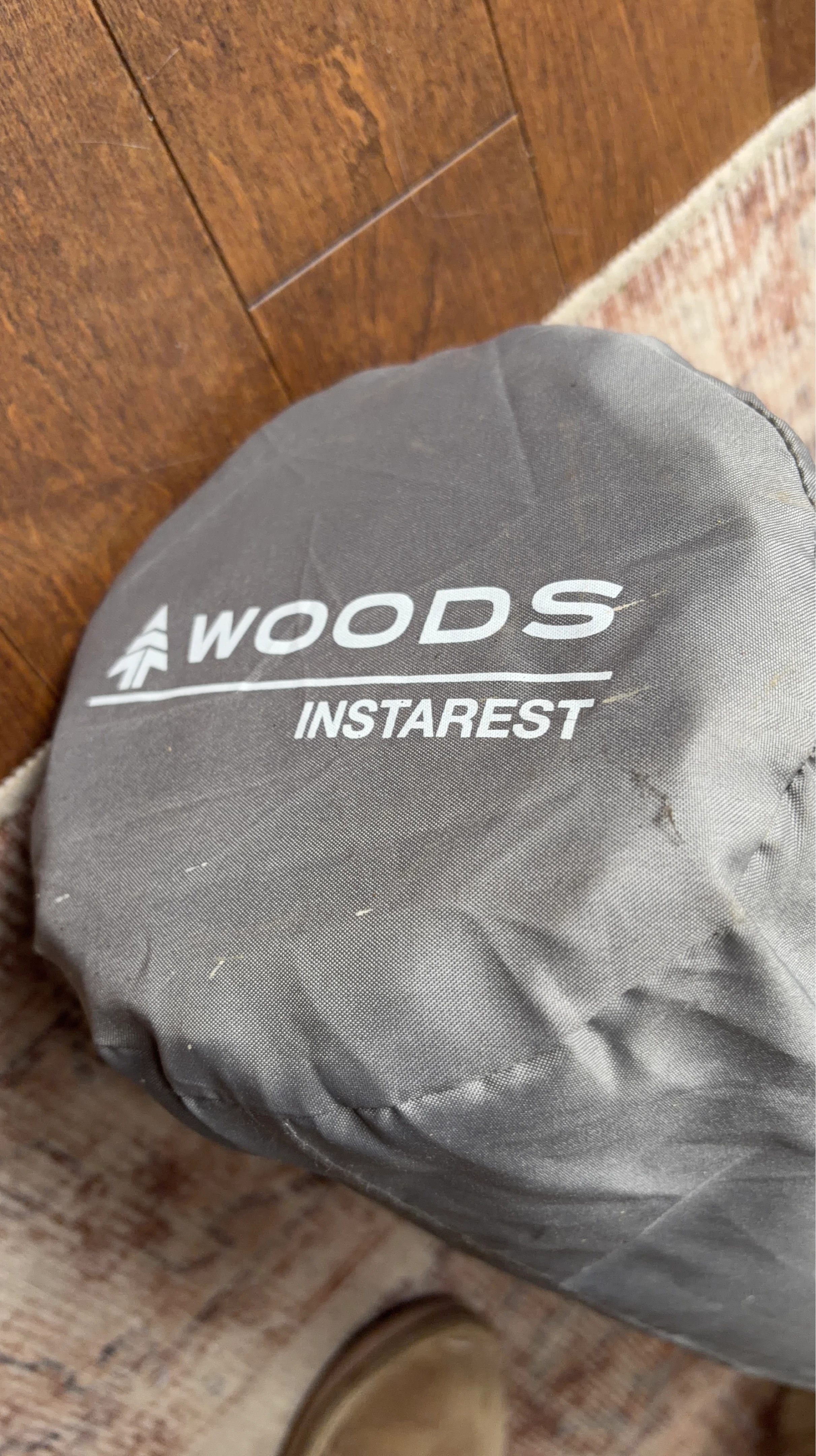 Woods Instarest inflatable single mattress Carry Bag
