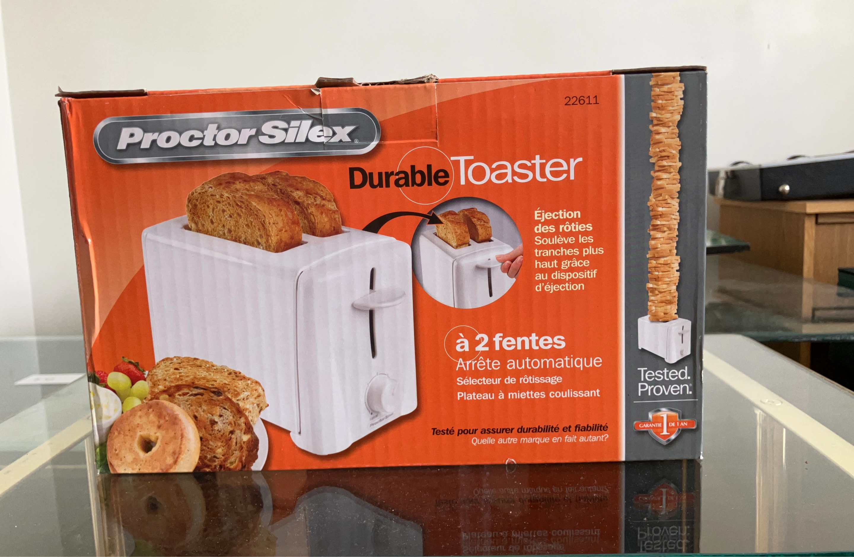 Proctor Silex Durable 2 Slice Toaster