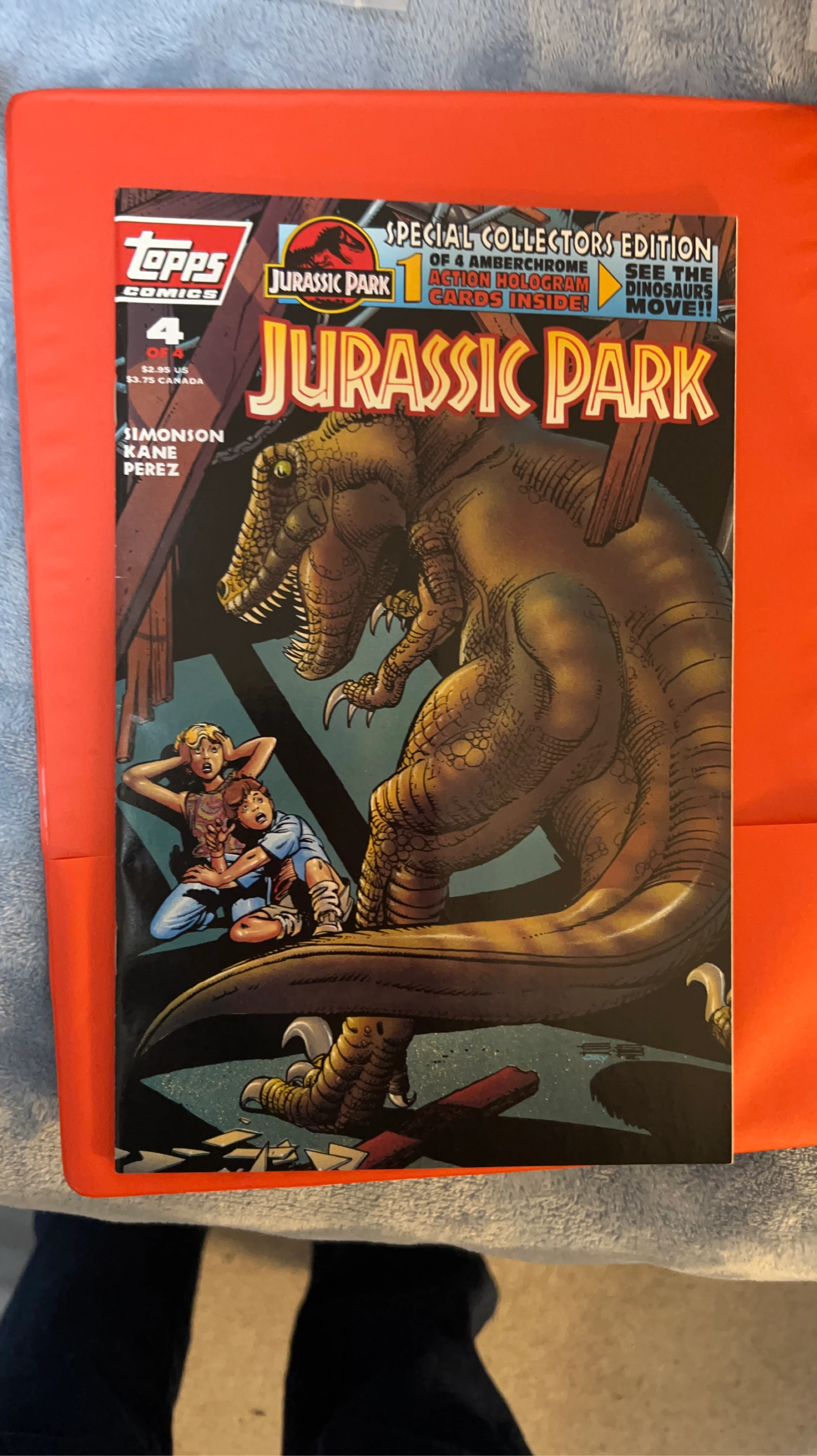 Jurassic Park Comics Special Collectors Edition #4