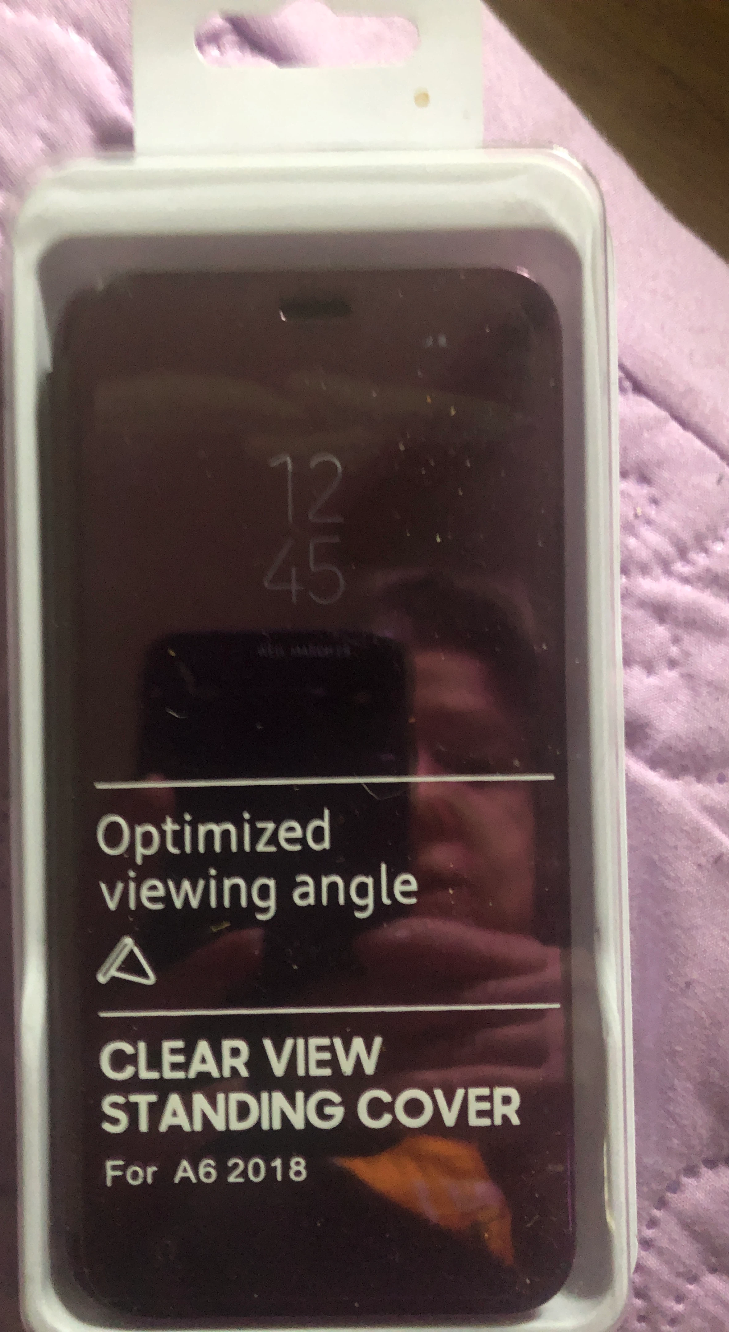 Clear View Standing Cover for A6 2018