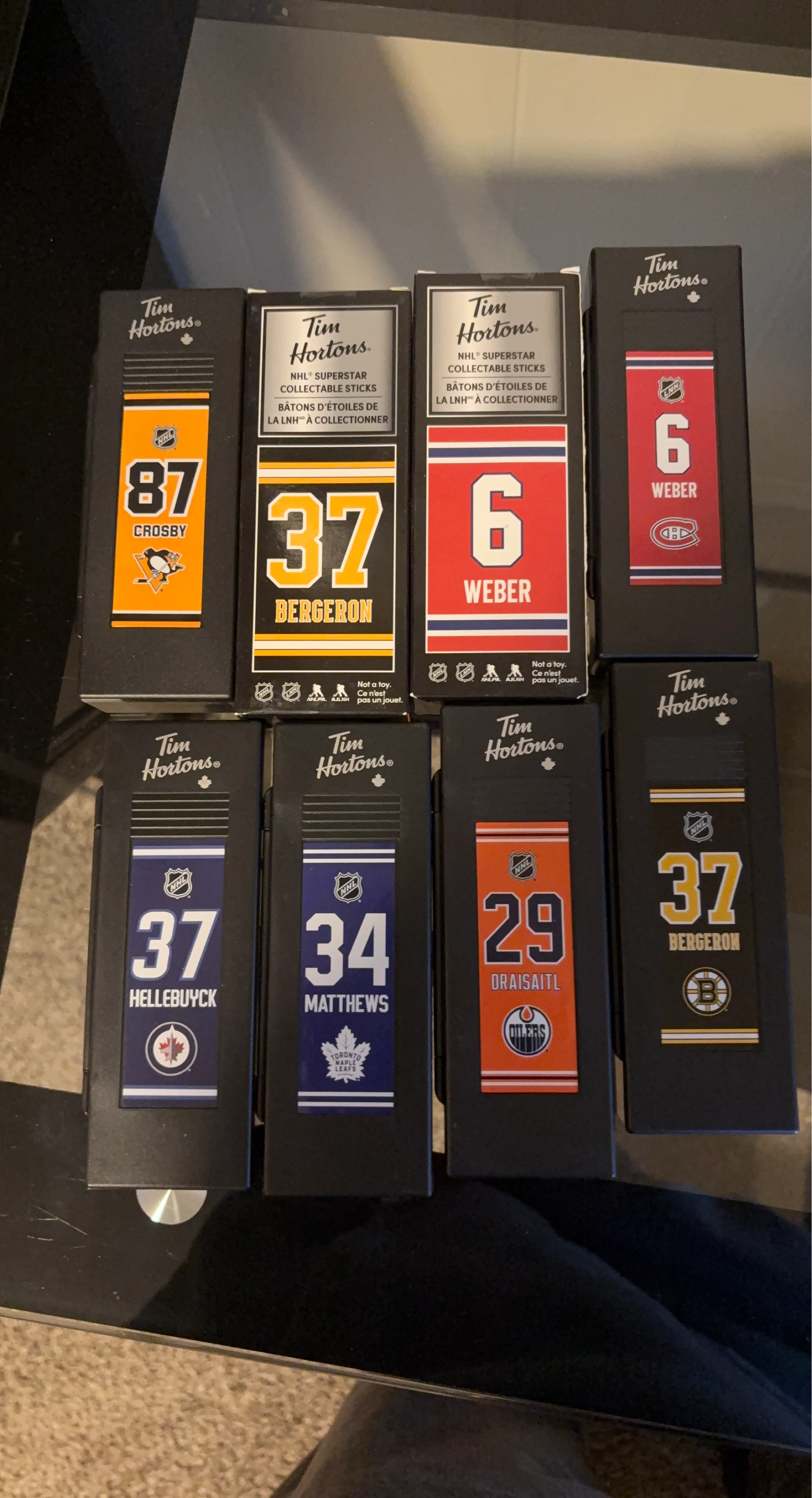 8 Tim Hortons NHL Superstar Collectable Stick - Shea Weber #6