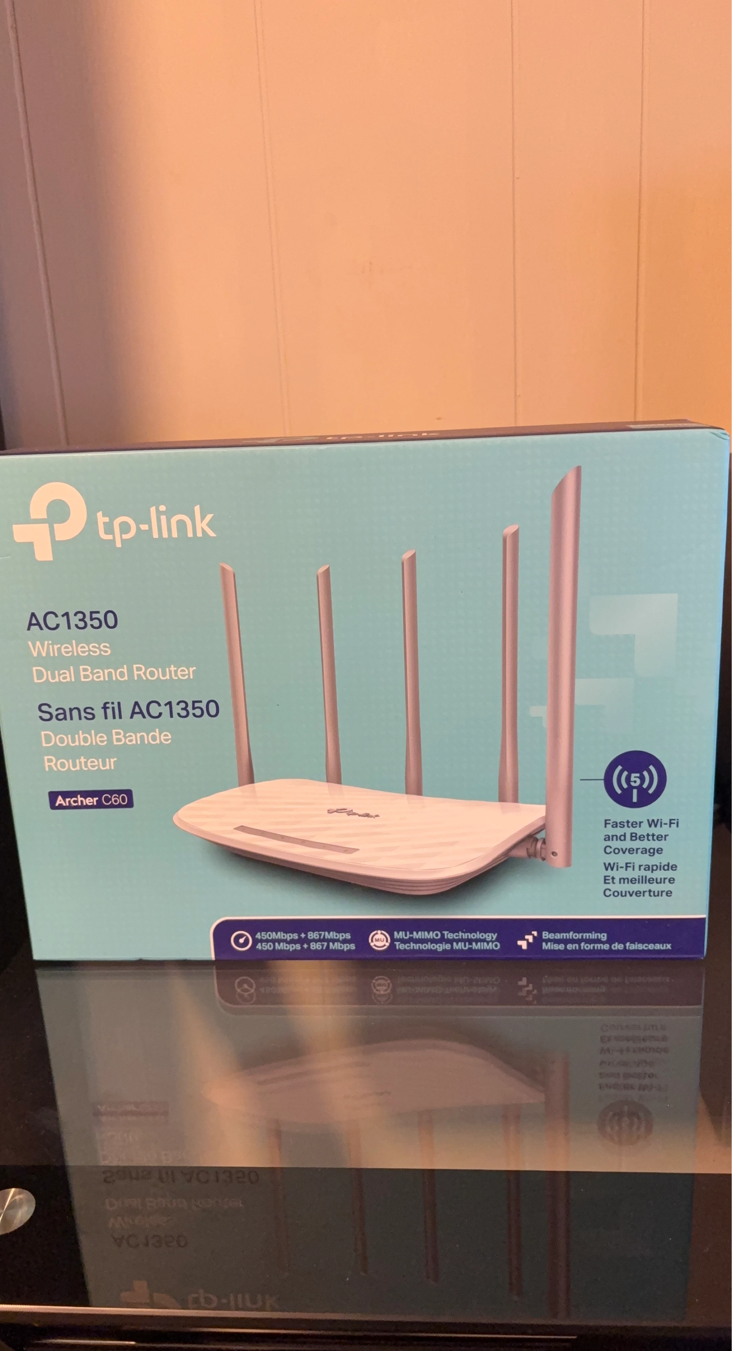TP-Link AC1350 Wireless Dual Band Router Archer C60