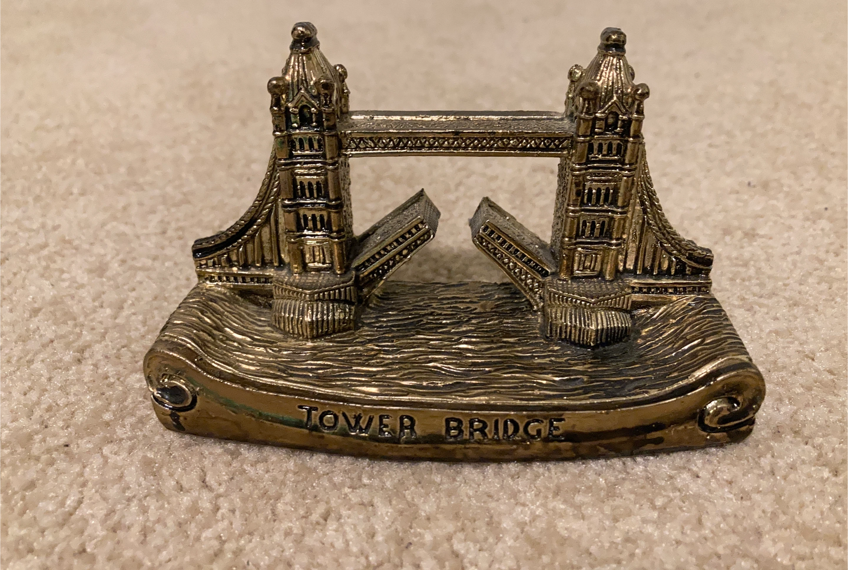 Miniature Tower Bridge Metal Replica