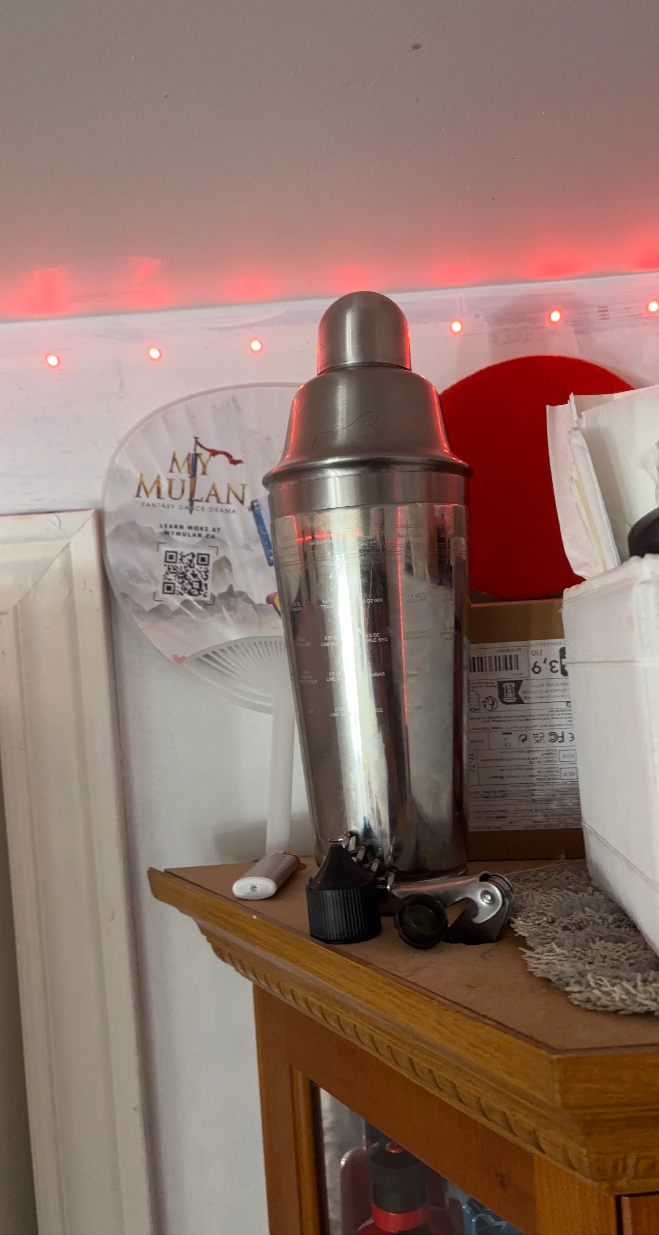 Stainless Steel Cocktail Shaker