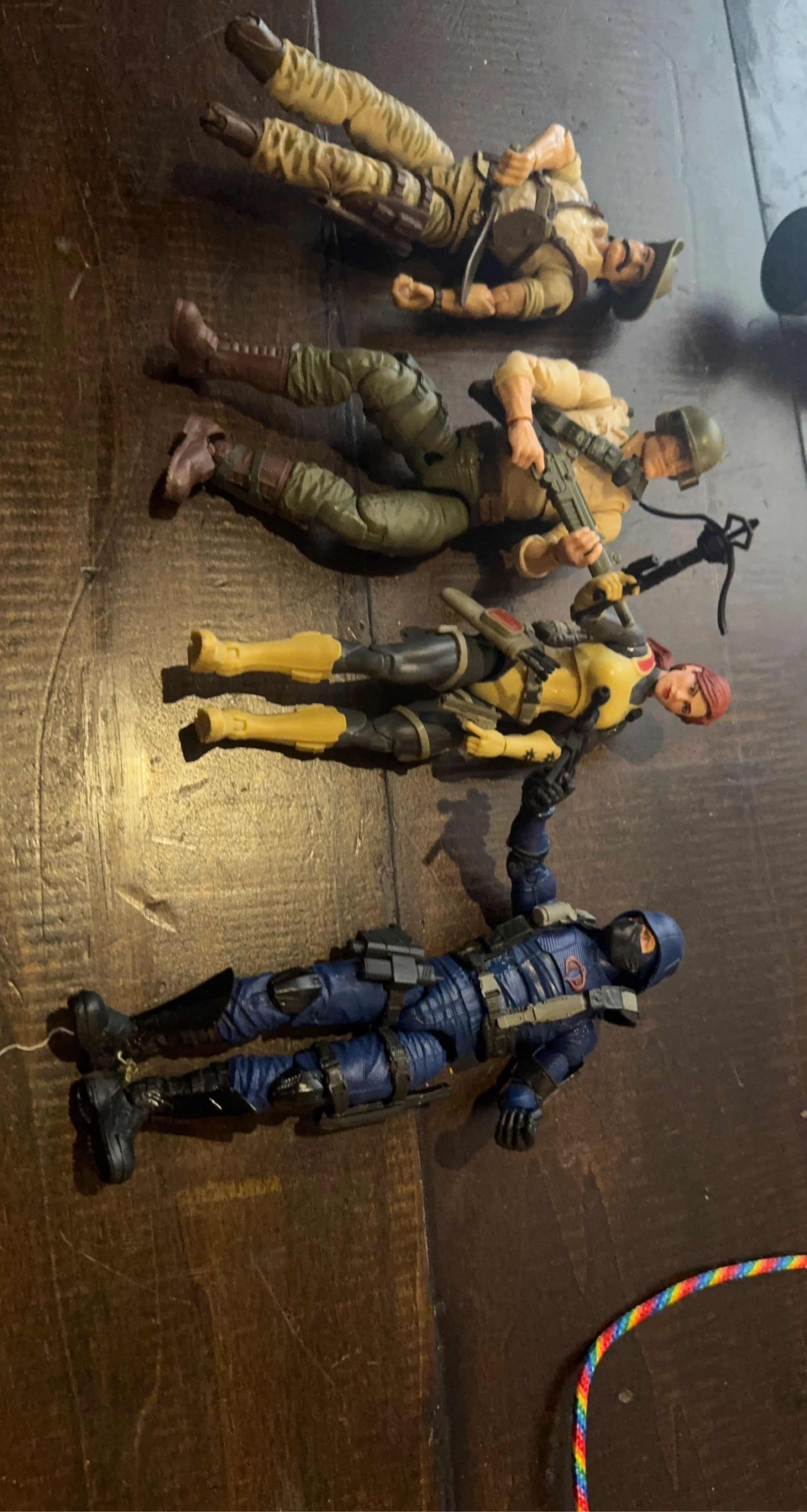6” G.I. Joe Action Figures Lot