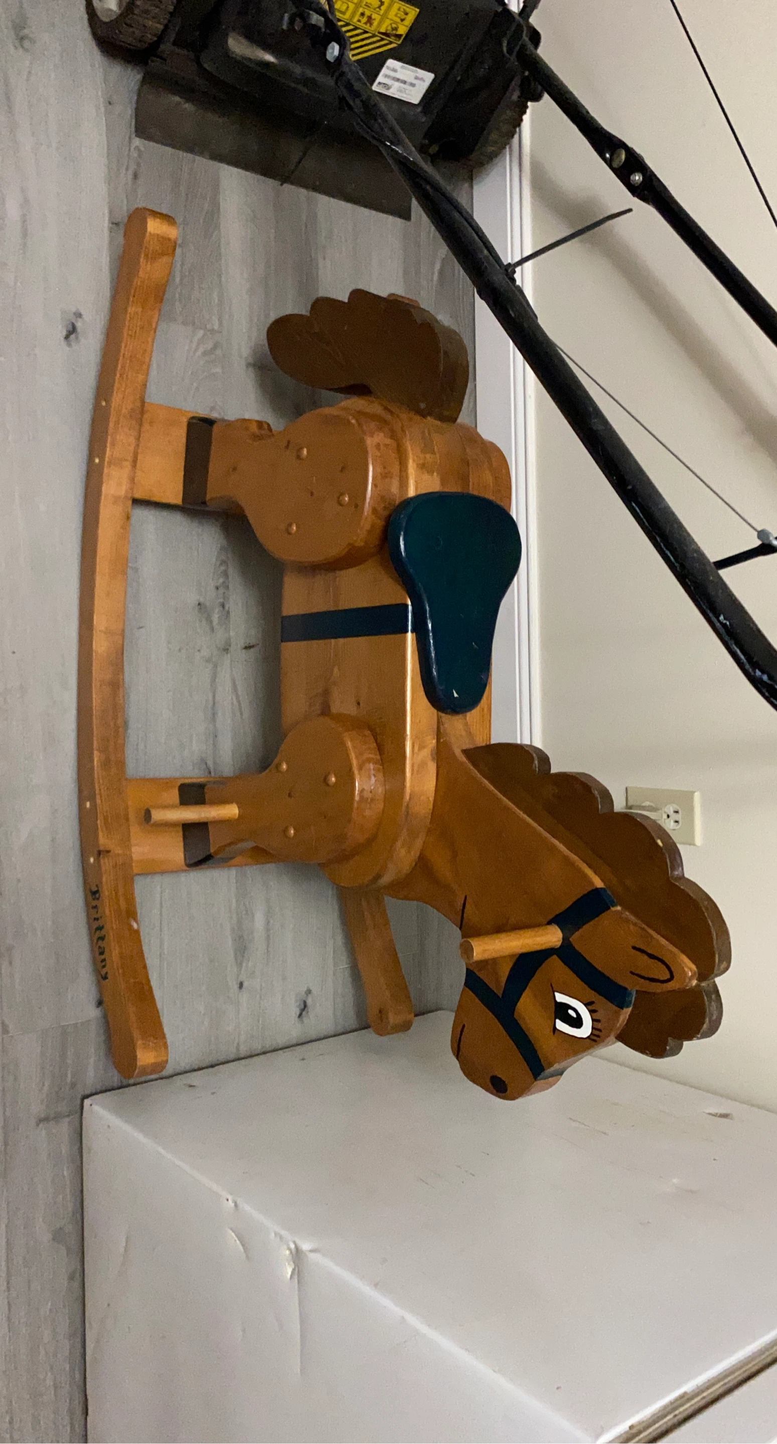 Wooden Rocking Horse