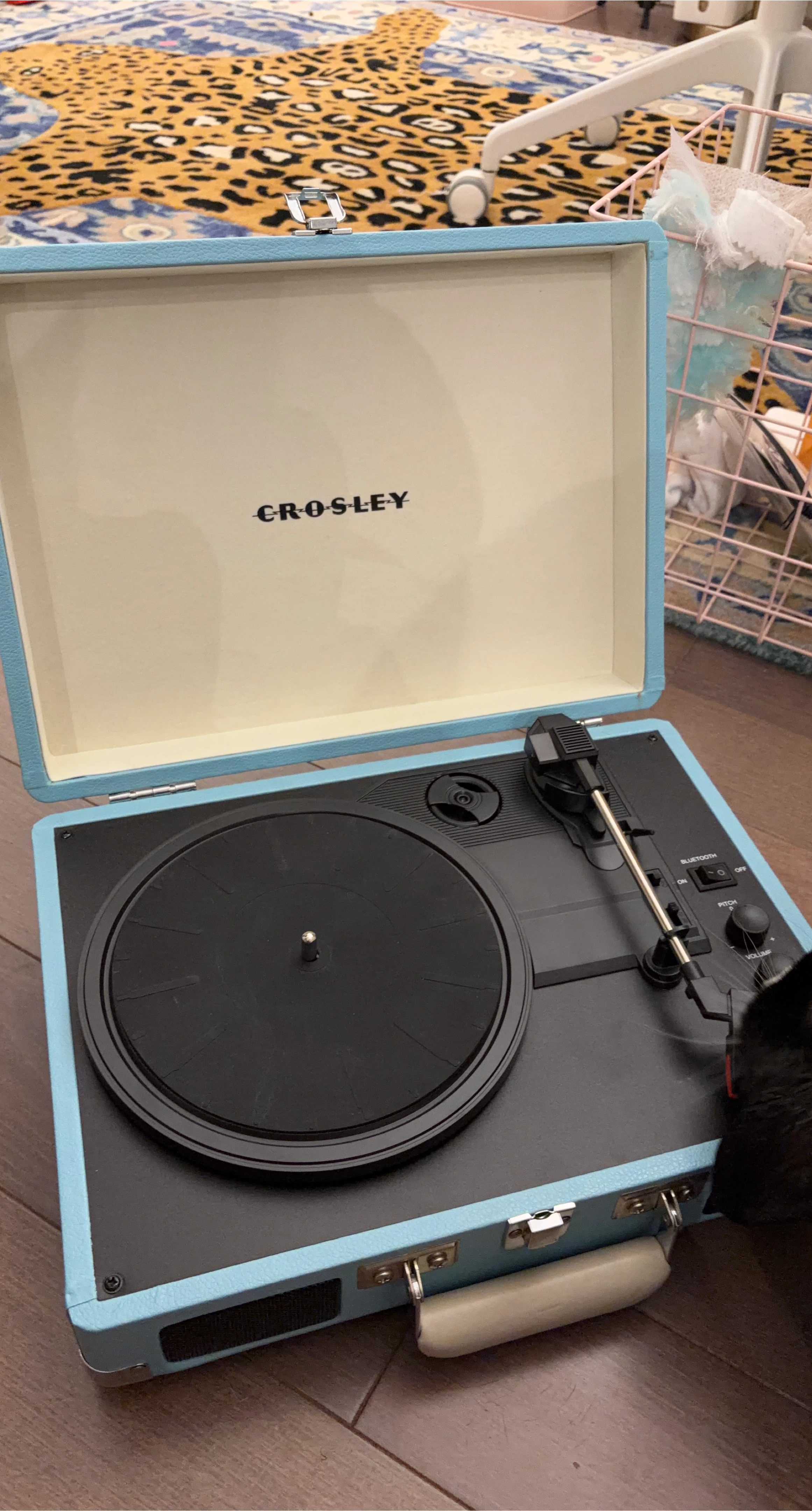 Crosley Record Player - Light Blue - photo 2