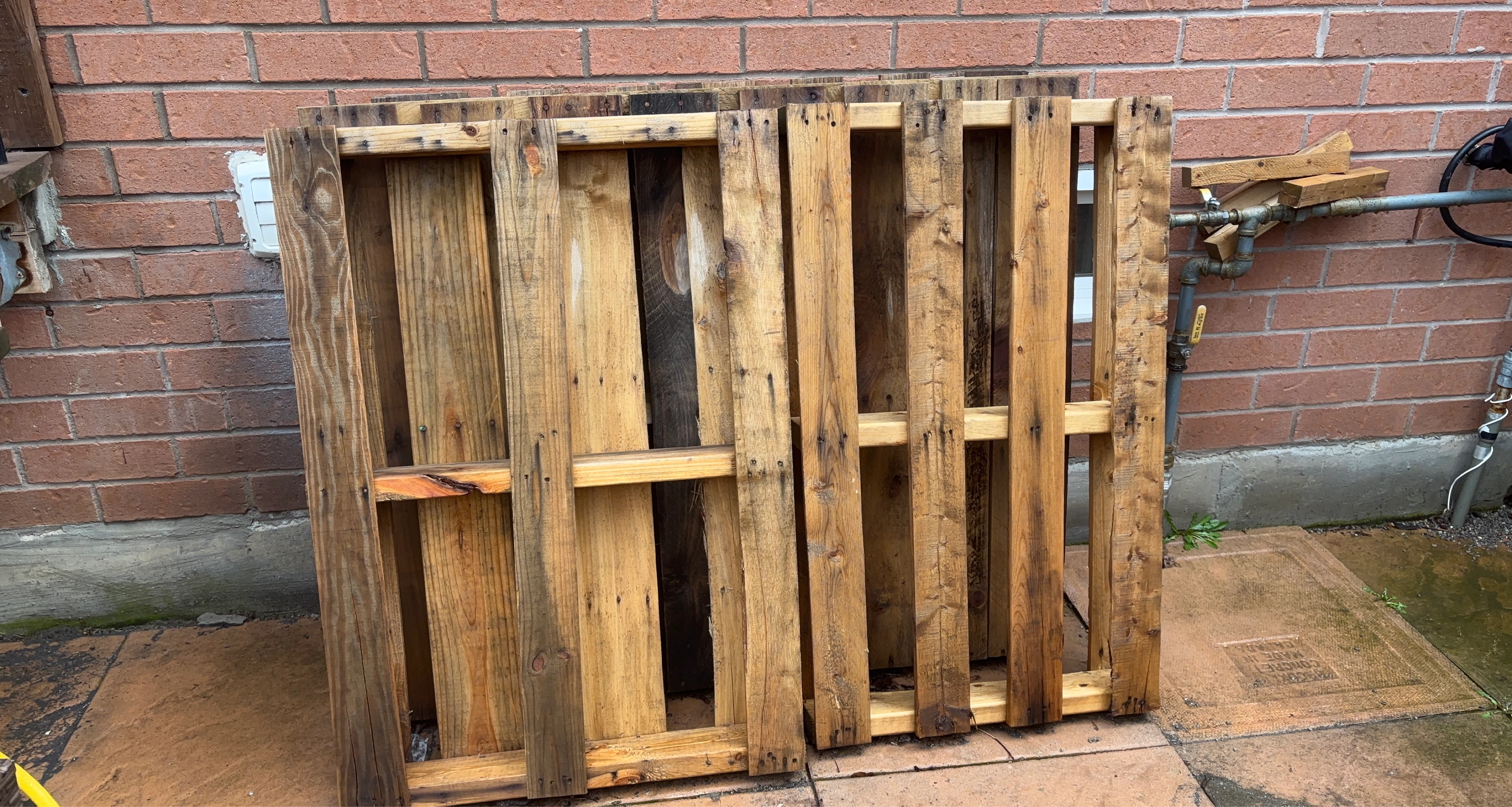 Wooden Pallets (Set of 3)