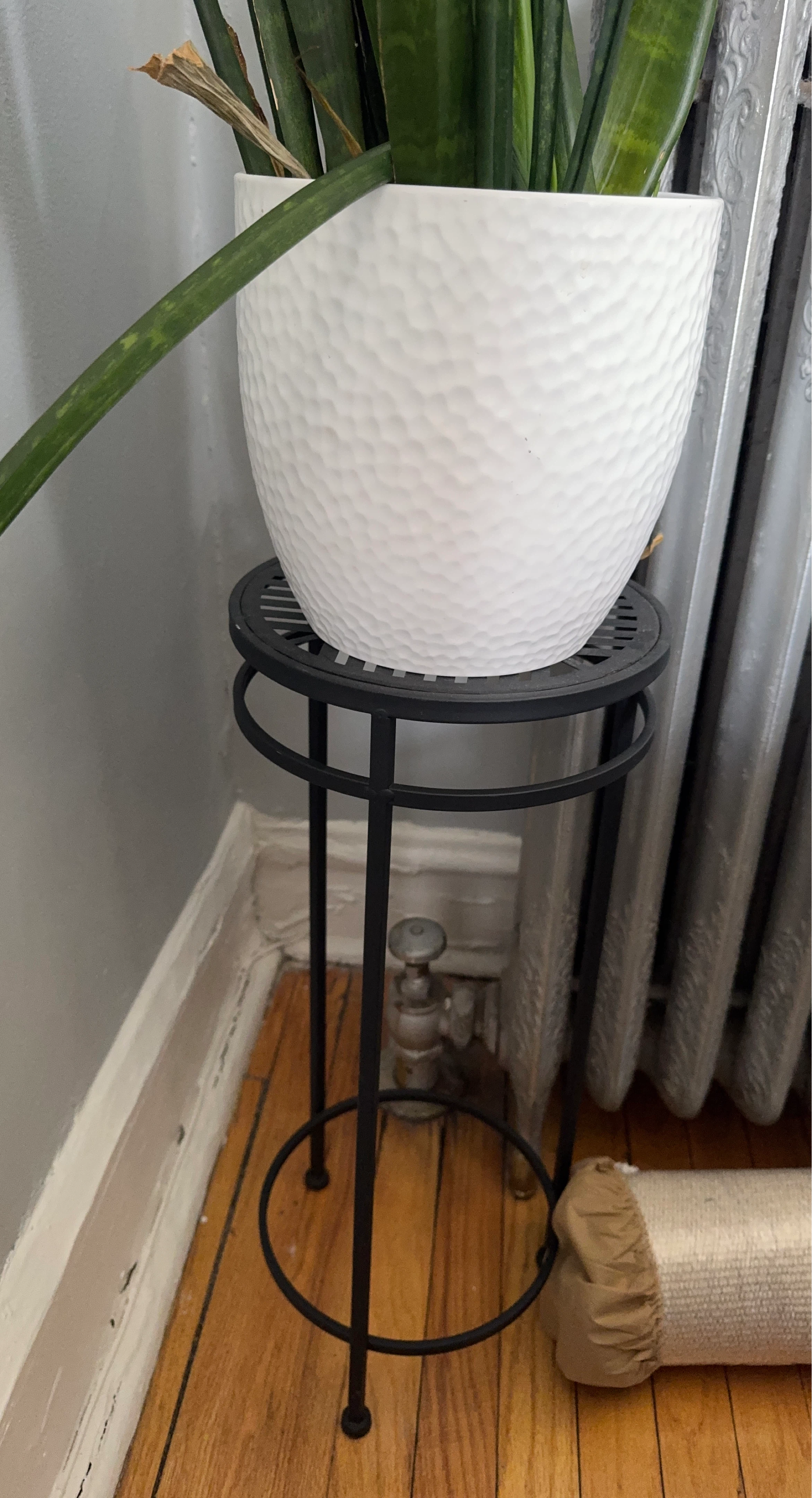 Metal Plant Stand - Black