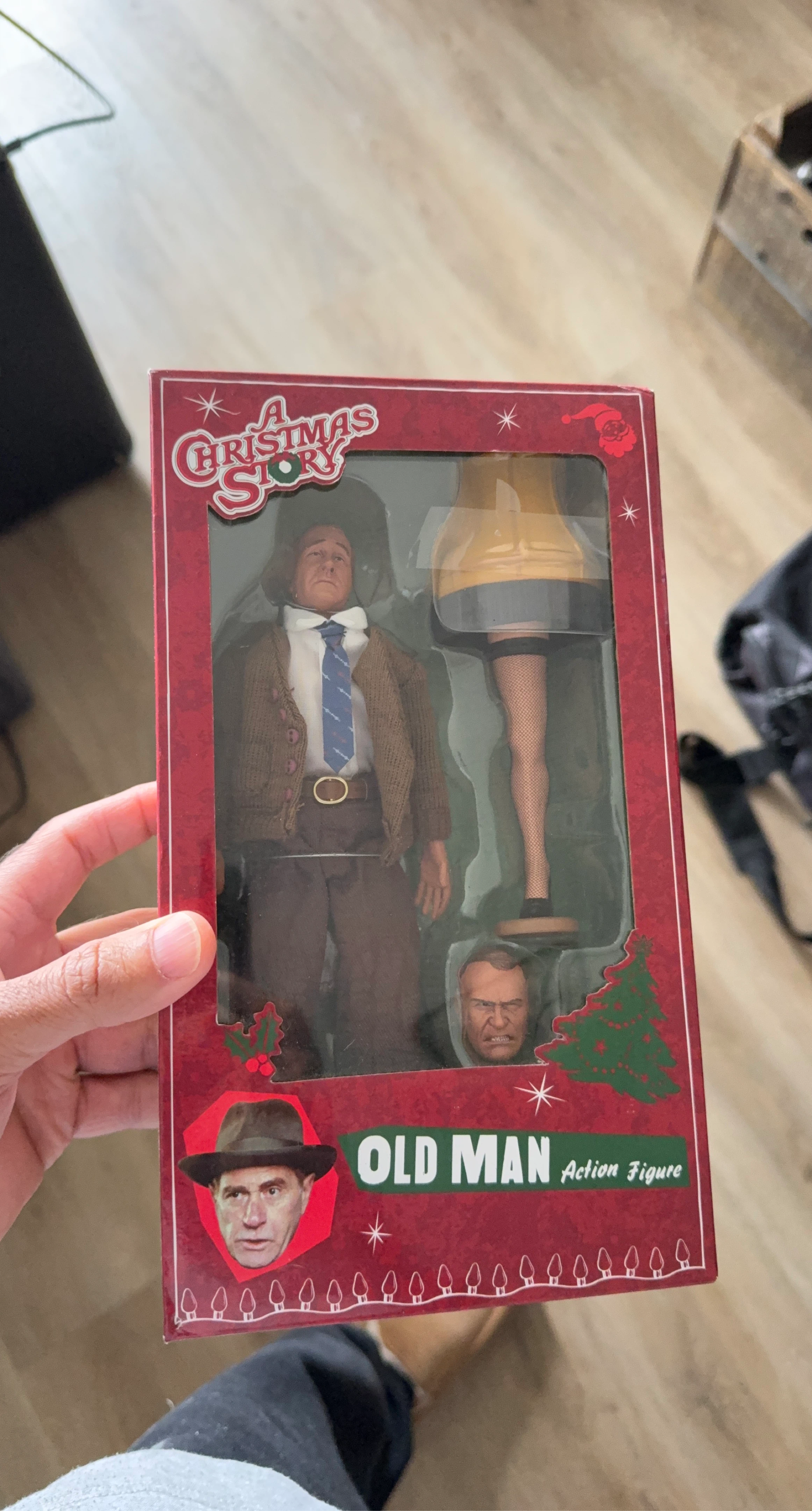 A Christmas Story Old Man Action Figure