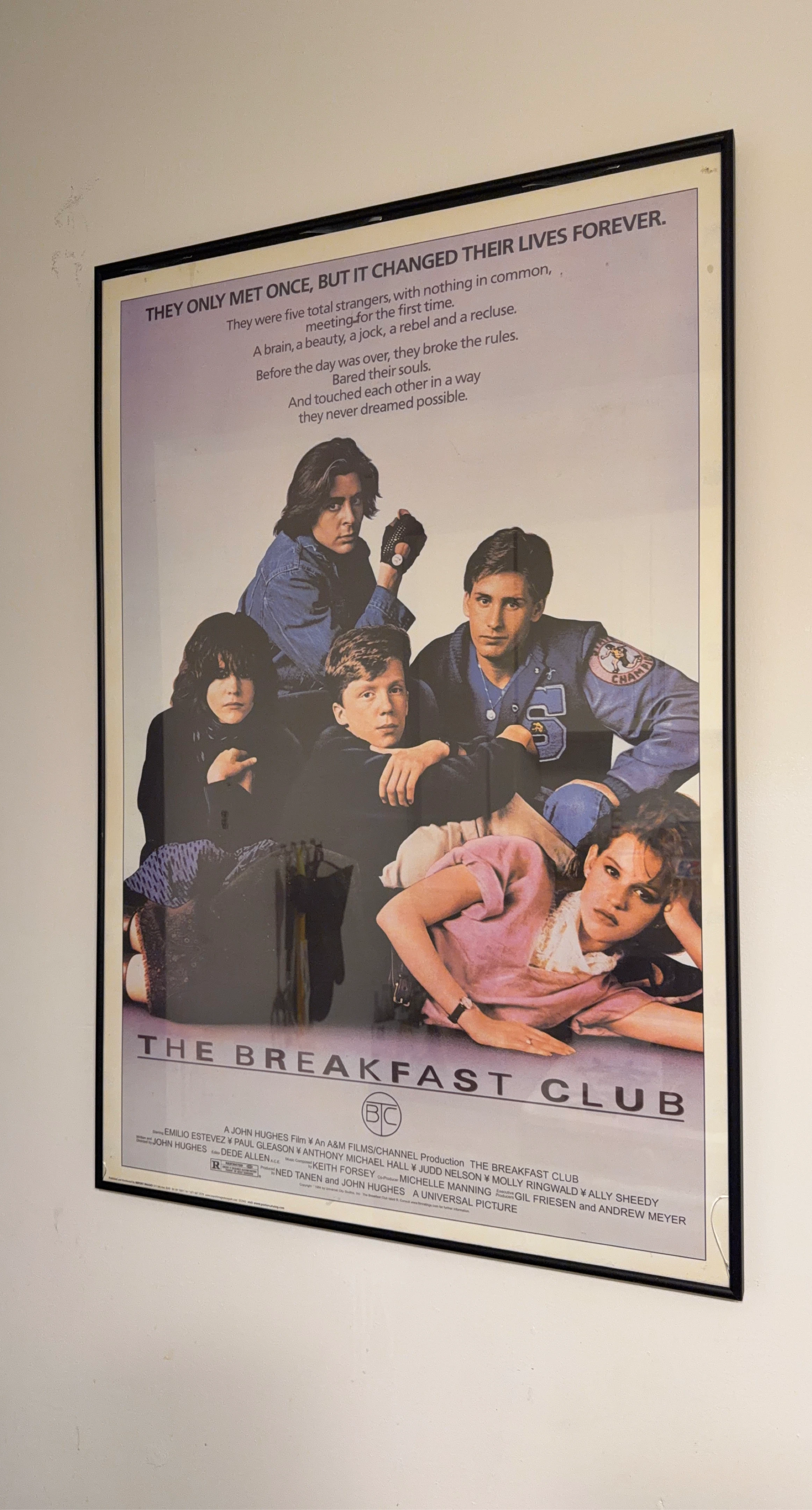 The Breakfast Club Movie Poster