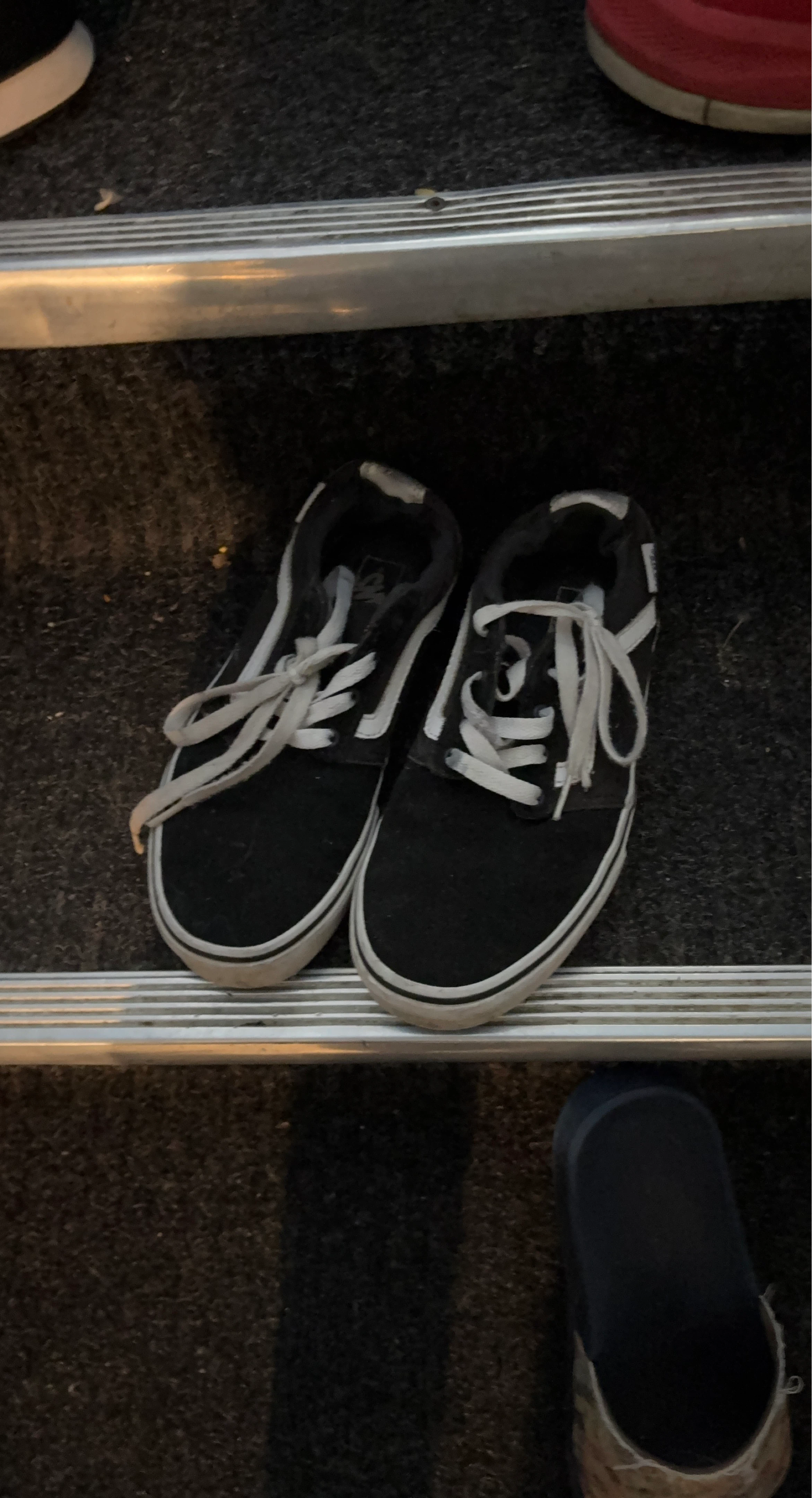 Vans Old Skool Black White Skate Shoes