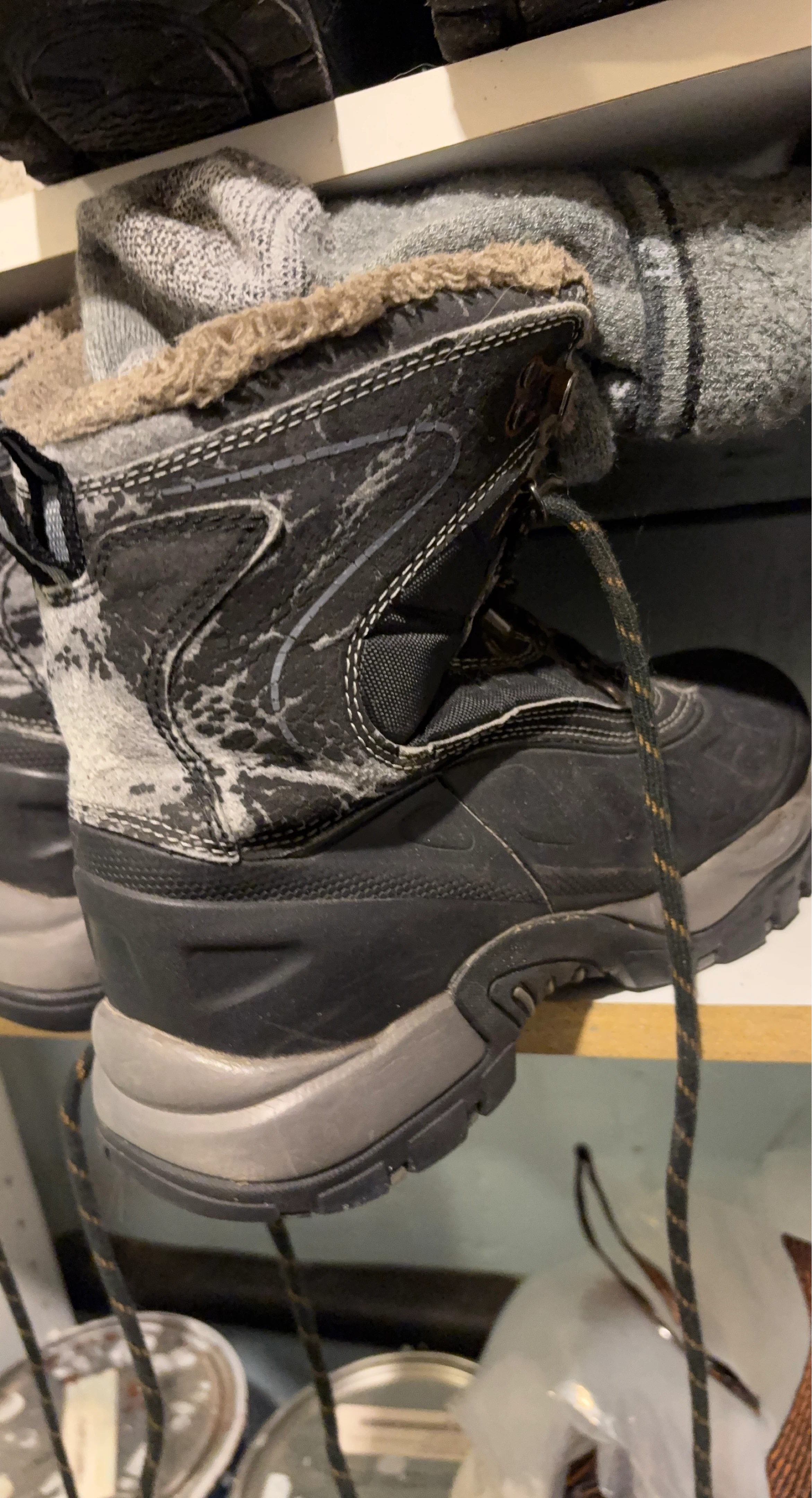 Winter Boots - Black/Grey