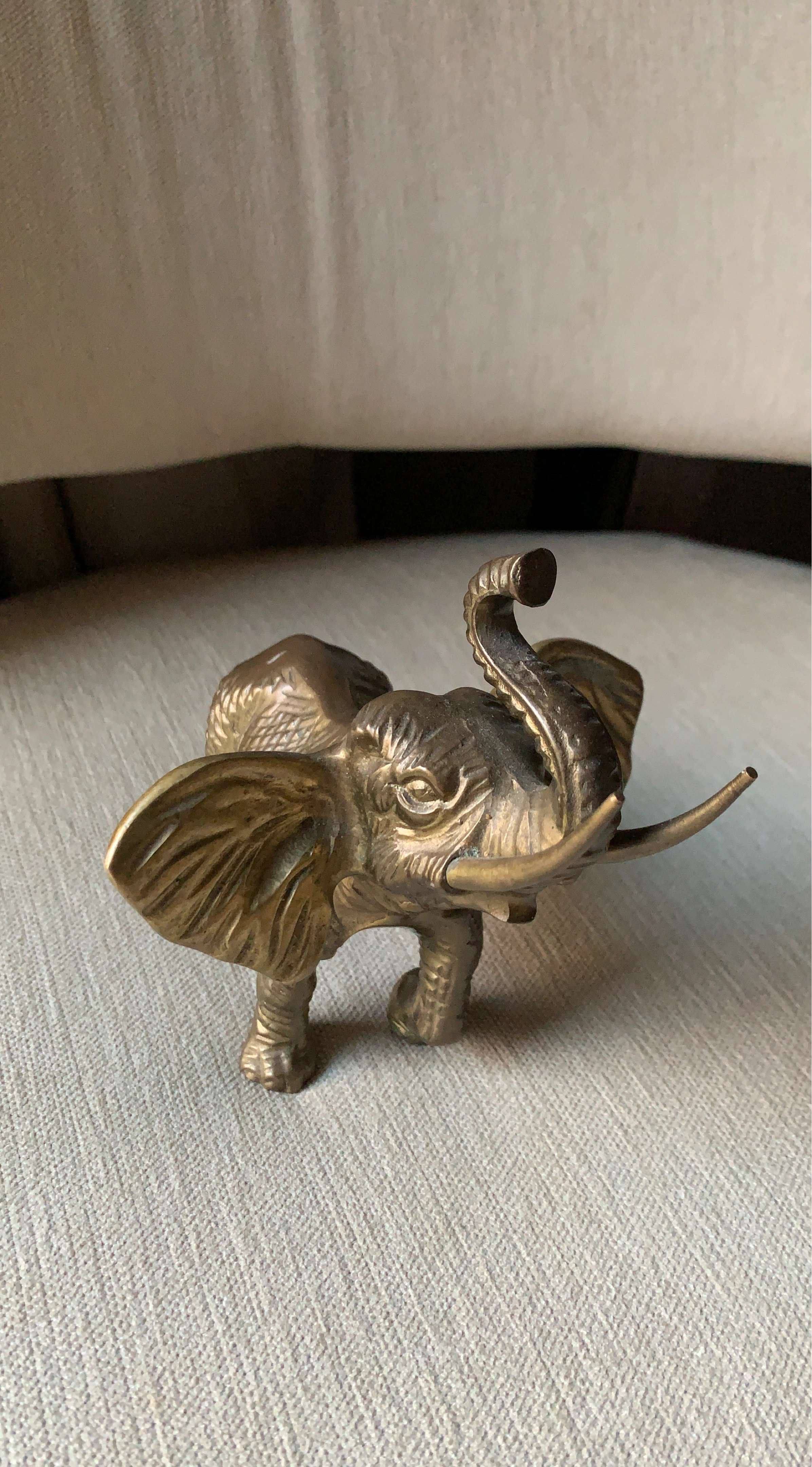 Brass heavy Elephant Figurine