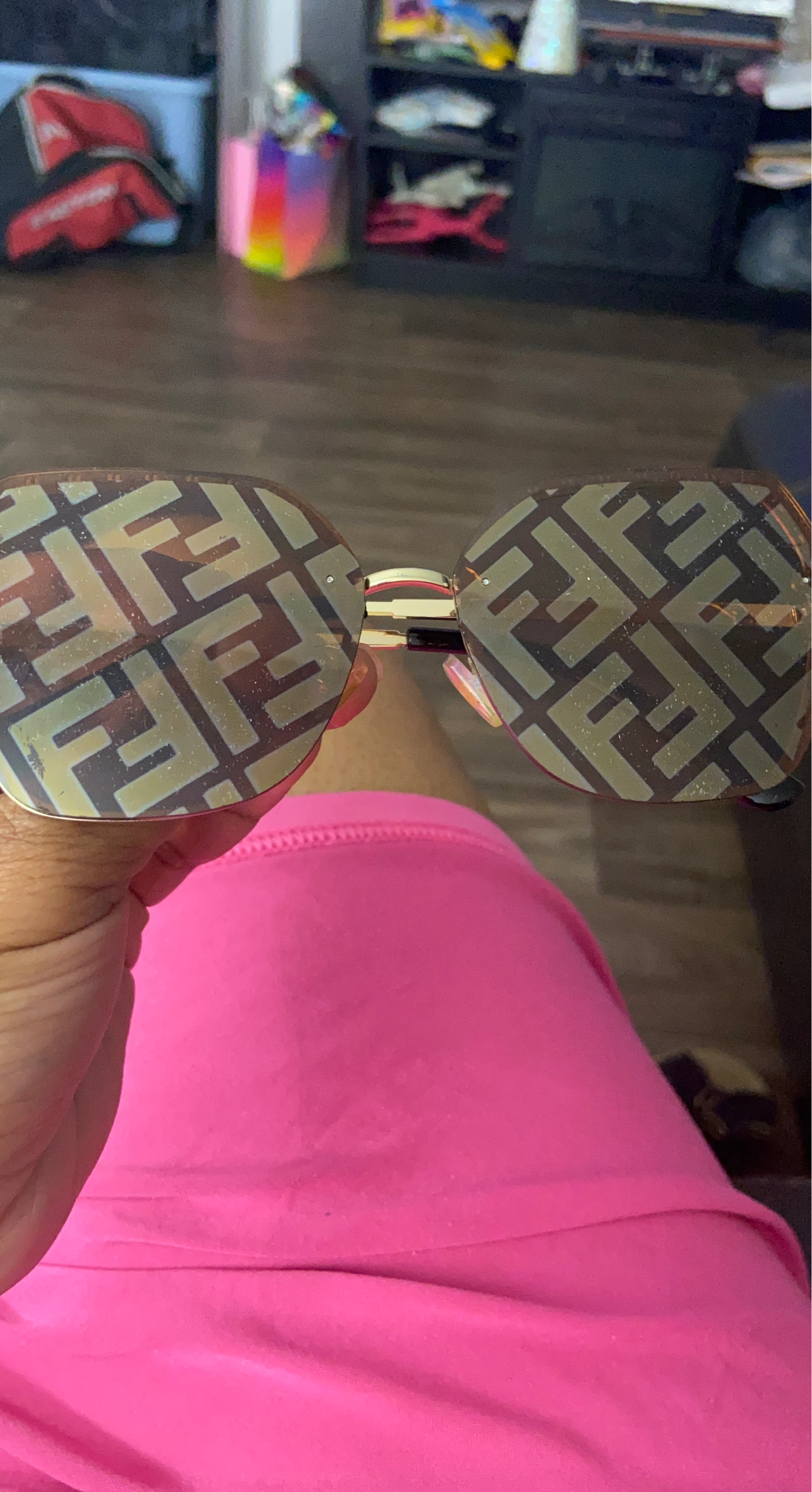 Fendi FF Logo Sunglasses