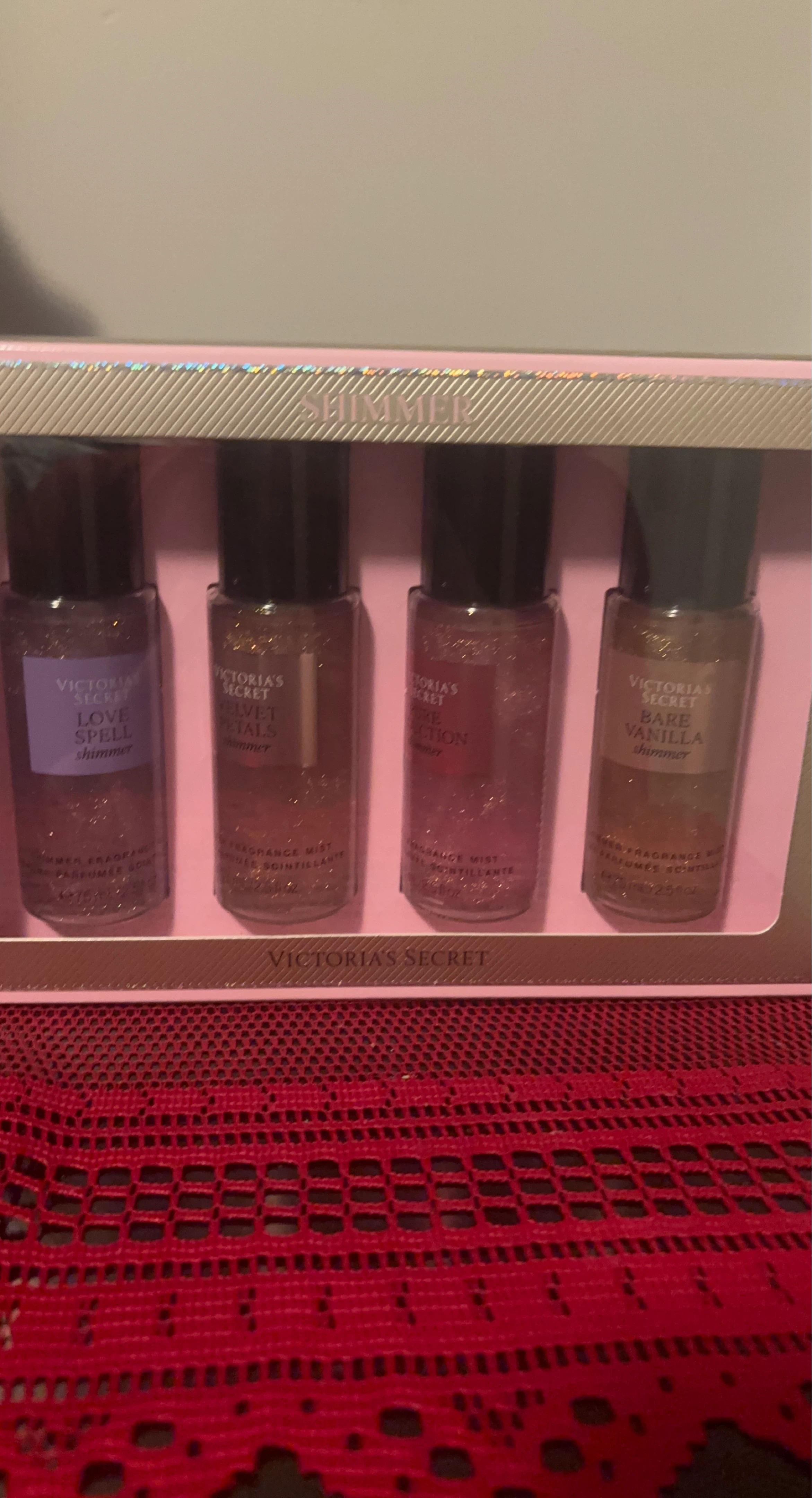 Victoria's Secret Shimmer Fragrance Mist Set